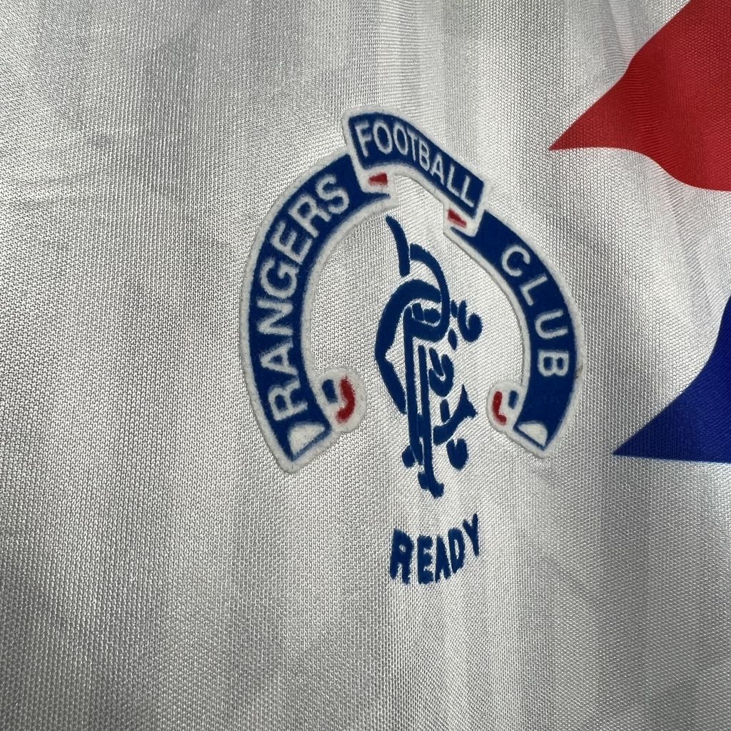 SIUjerseys-Retro Glasgow Rangers 1990-92 Away Jersey
