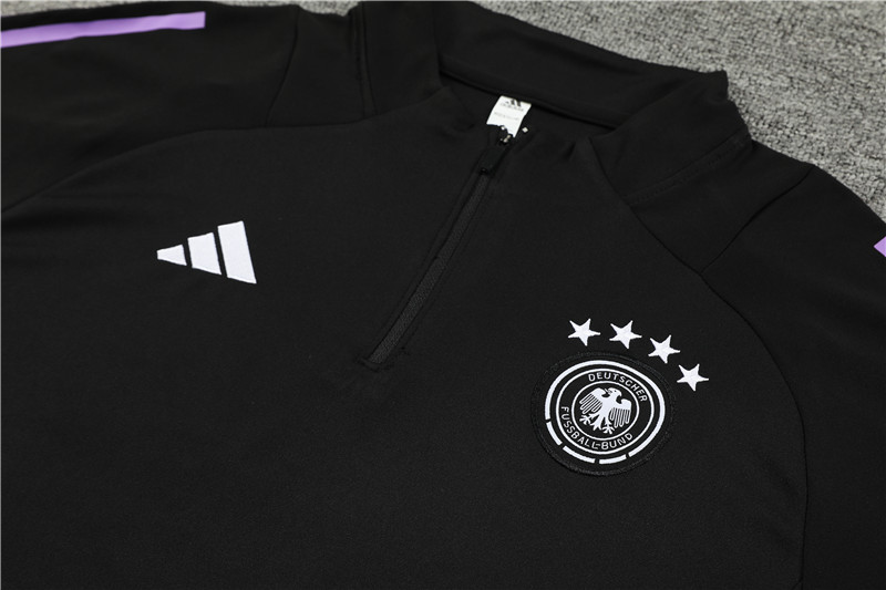 SIUjerseys-Germany 2024 Long Sleeve Training Set - Black
