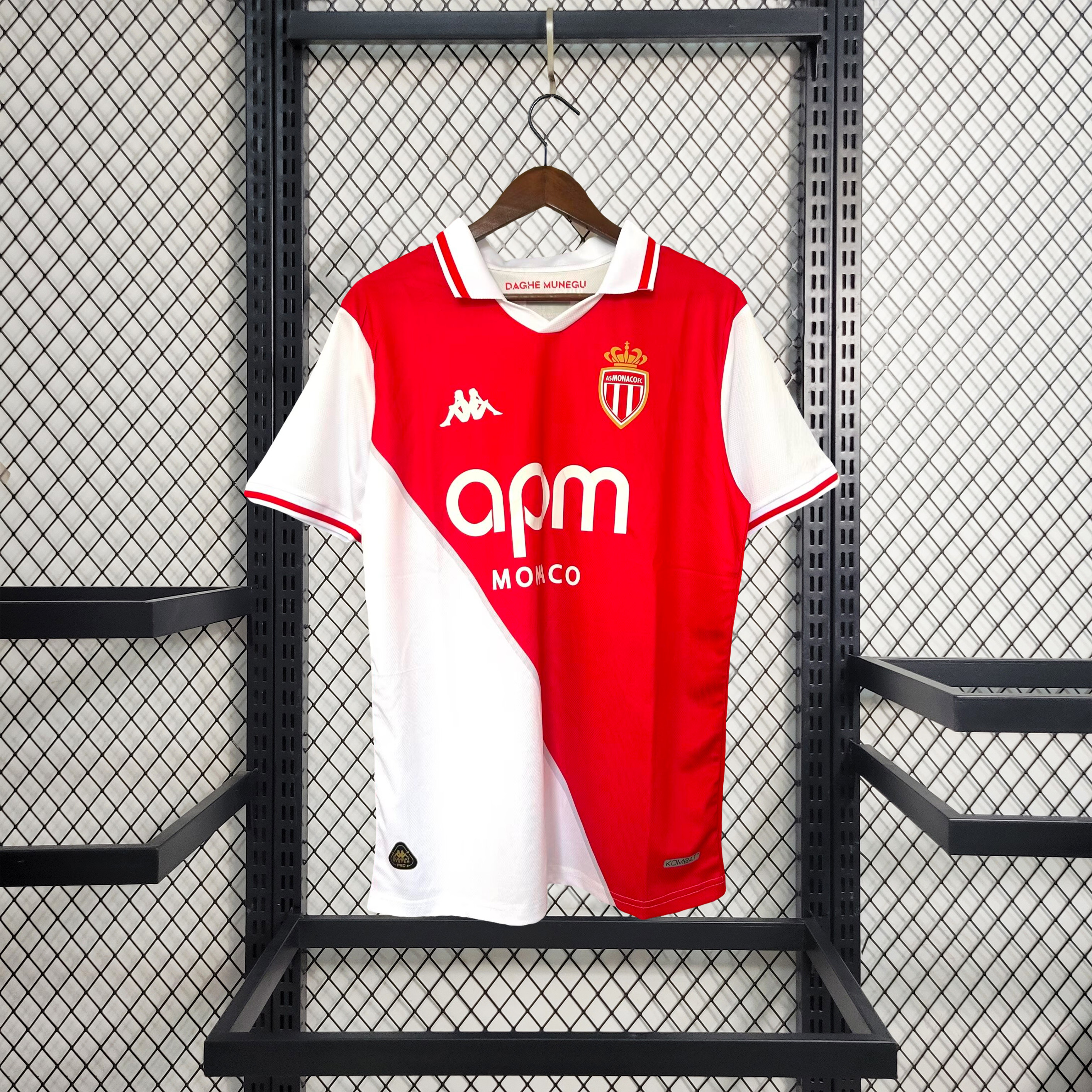 SIUjerseys-AS Monaco 24-25 Home Jersey - Fans Version