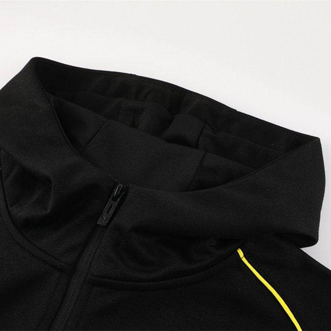 unitedfutballjersey-Dortmund 24-25 Training Hoodie Set - Black Hoodie and Pants