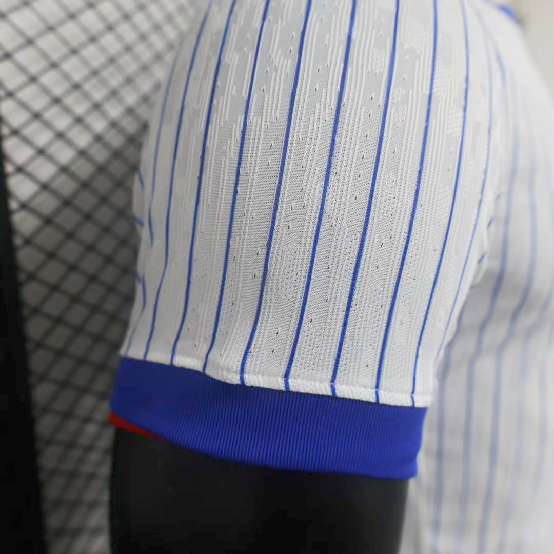 SIUjerseys-France 2024 Away Stadium Jersey - Player Version