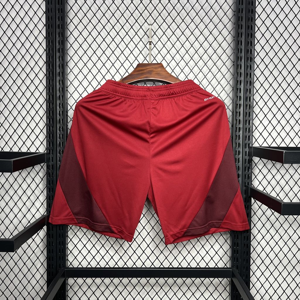 SIUjerseys-AS Roma 24-25 Home Stadium Shorts - Fans Version