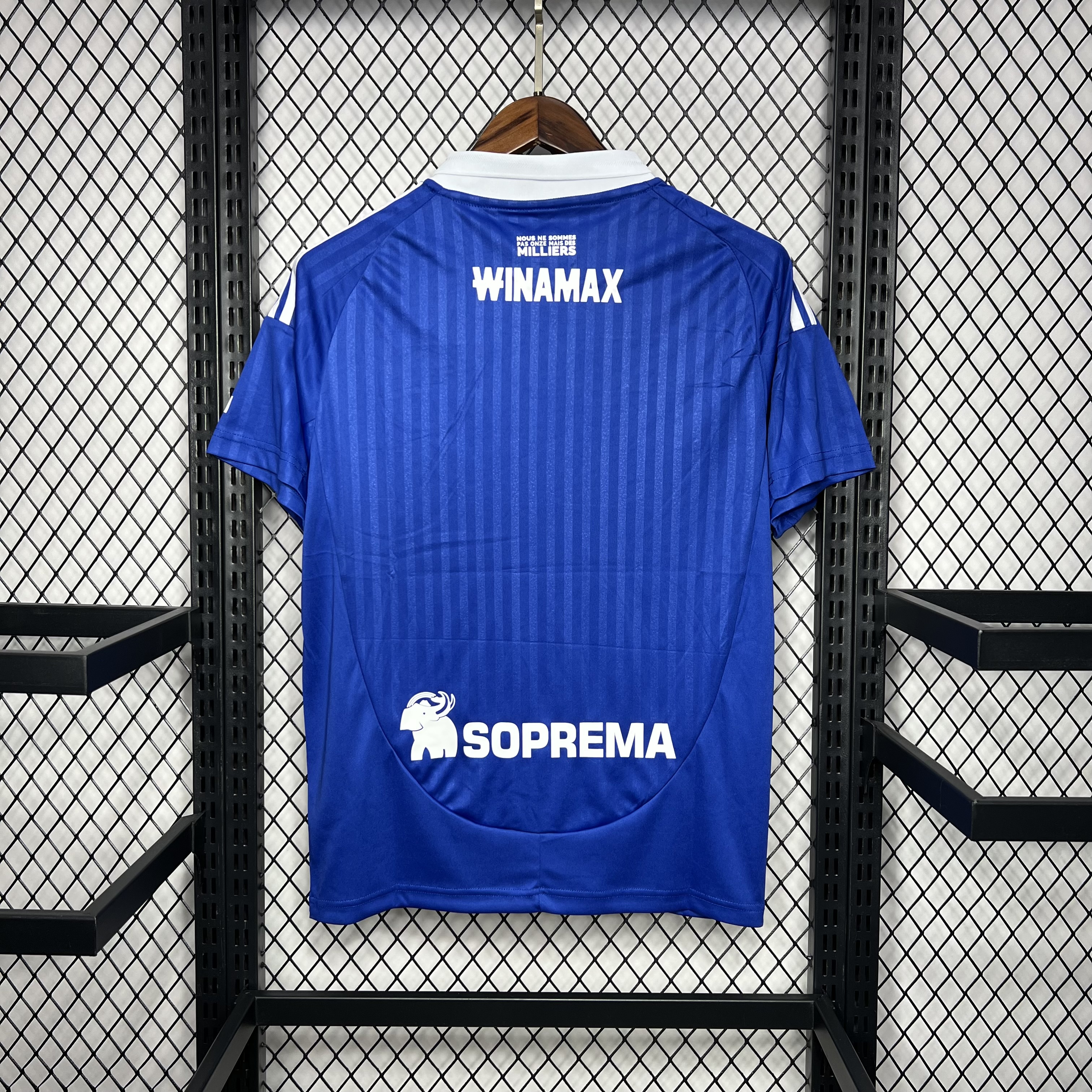 unitedfutballjersey-Strasbourg 24-25 Home Stadium Jersey - Fans Version