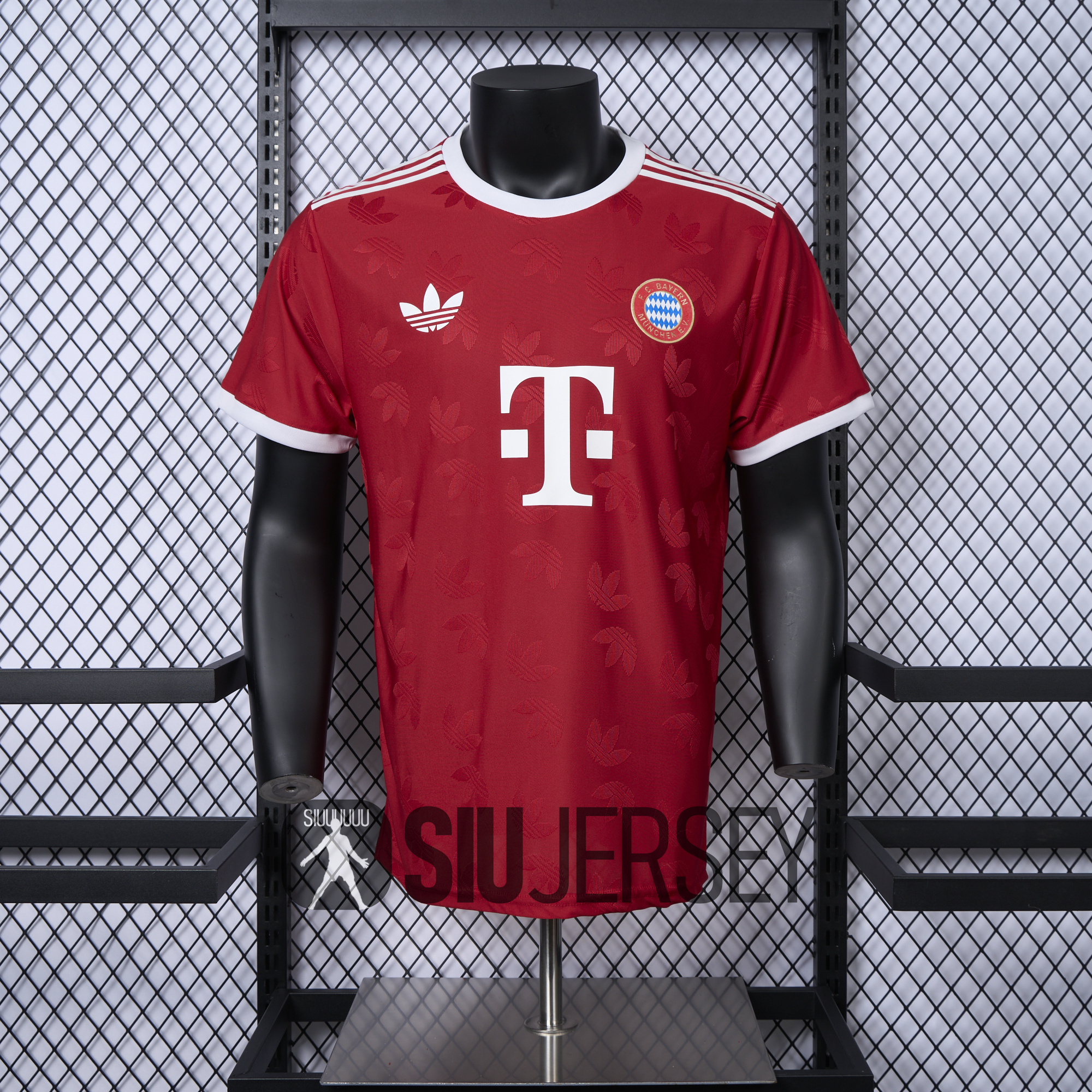 SIUjerseys-Bayern Munich 24-25 Red Training Jersey - Player Version