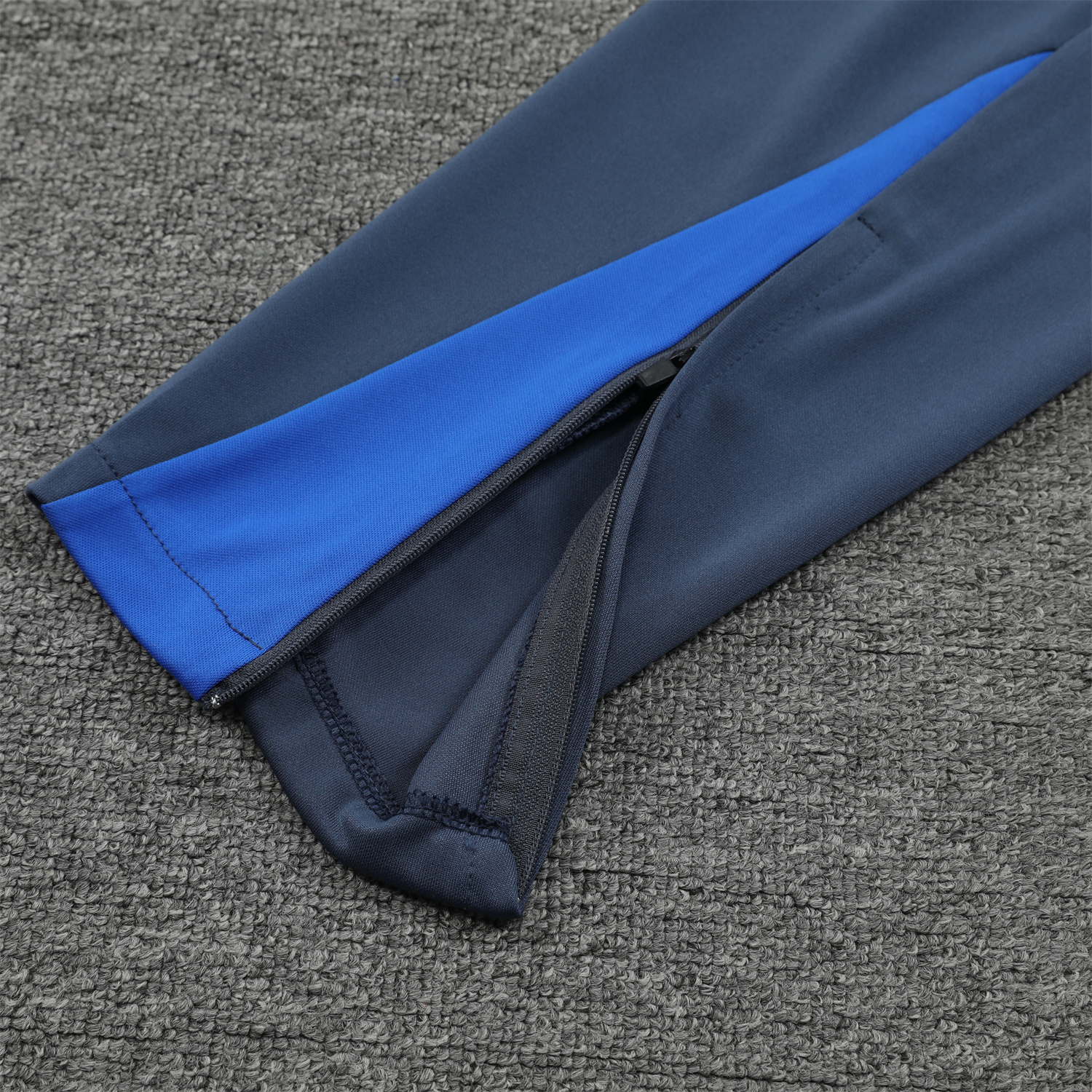 SIUjerseys-Inter Milan 24-25 Training Hoodie Set - Yellow Hoodie and Blue - Gray Pants