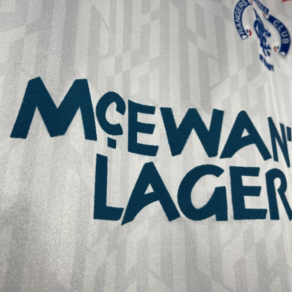 SIUjerseys-Retro Glasgow Rangers 1990-92 Away Jersey