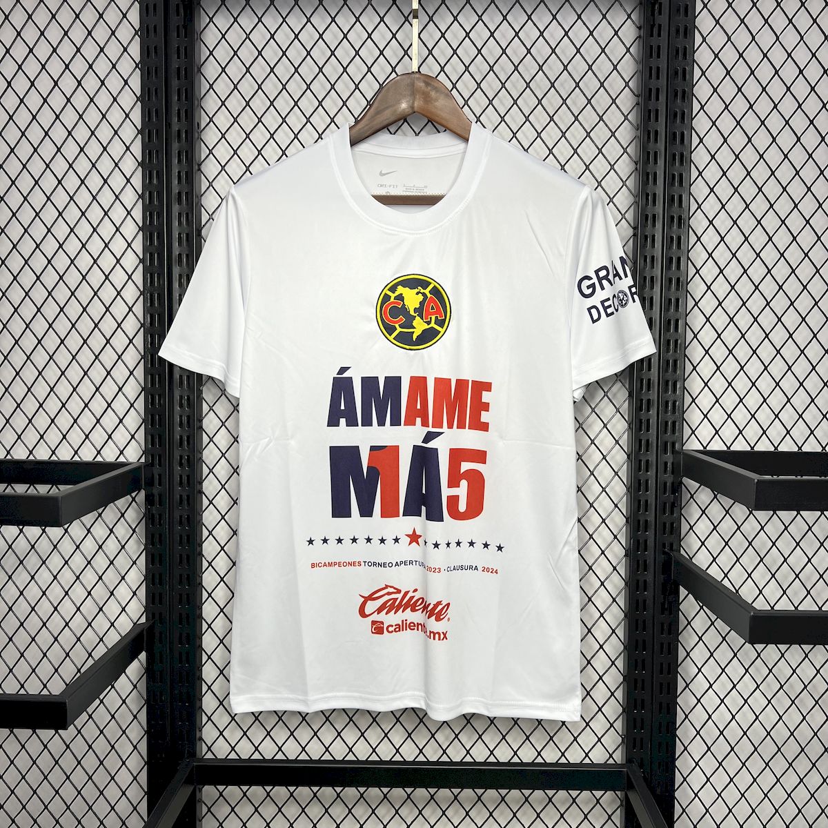 unitedfutballjersey-Club América 24-25 15 Champions White Commemorative Edition White Jersey