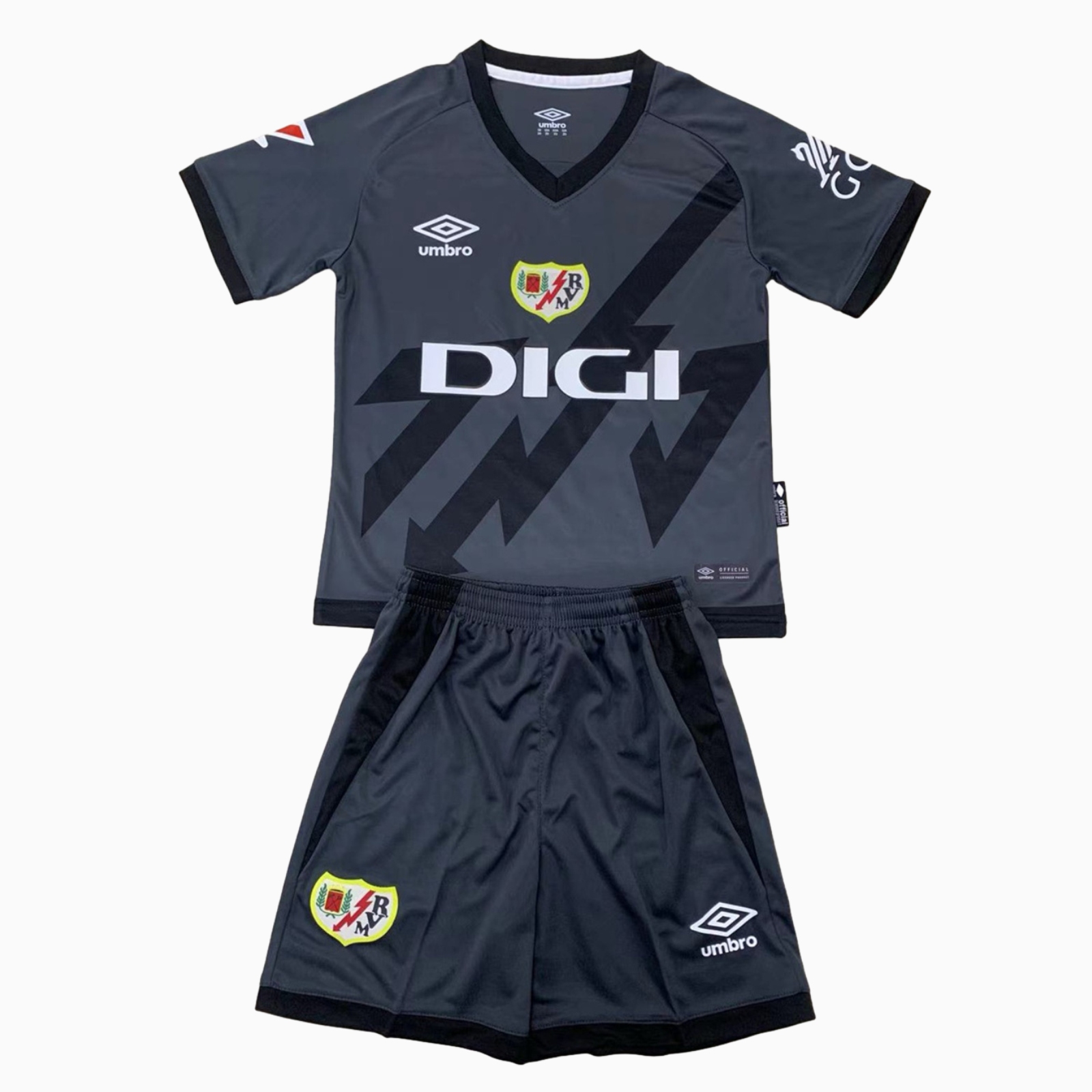 SIUjerseys-Rayo Vallecano 24-25 Third Men's Adult Jersey Set - Fans Version