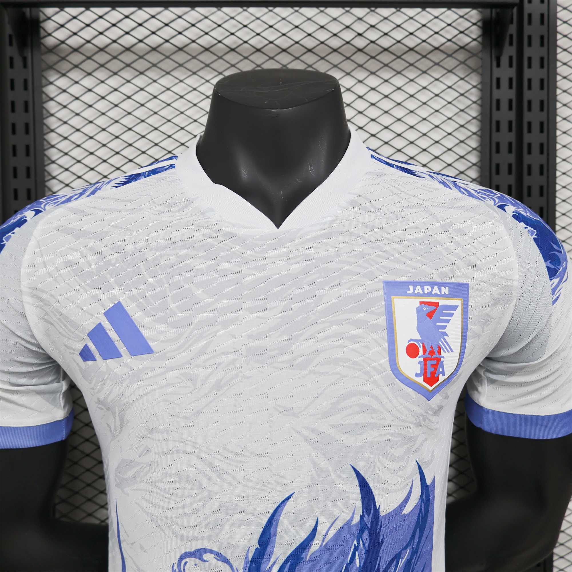SIUjerseys-Japan 2024 Blue Dragon Special Edition White Jersey - Player Version