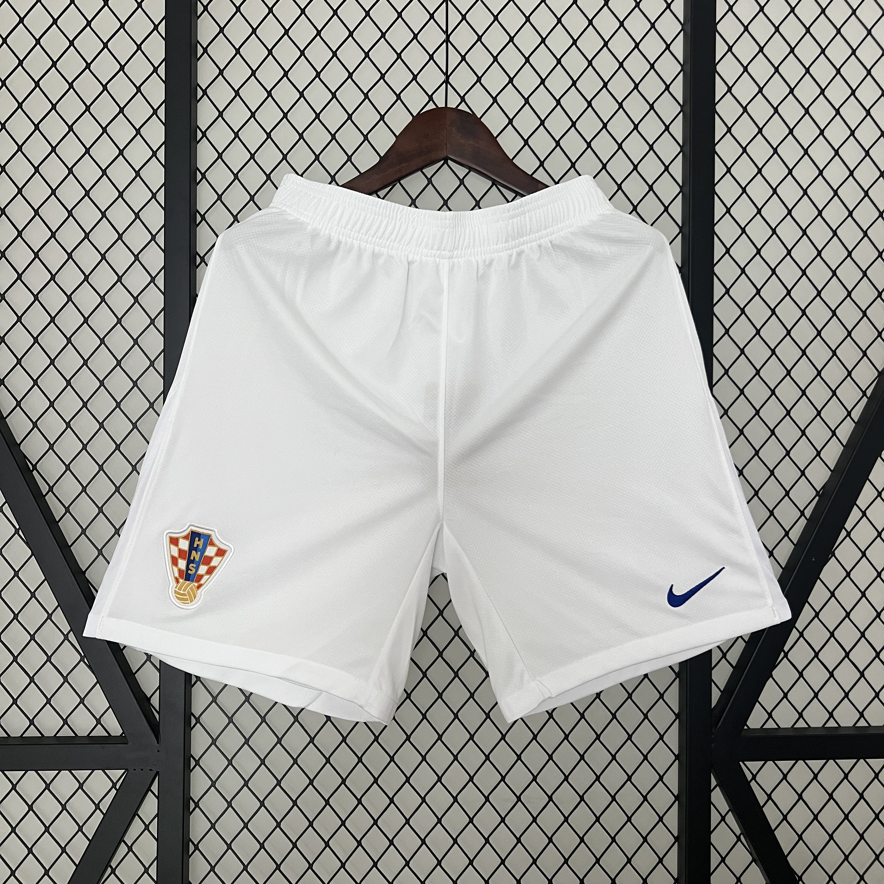 SIUjerseys-Croatia 2024 Home Shorts - Fans Version