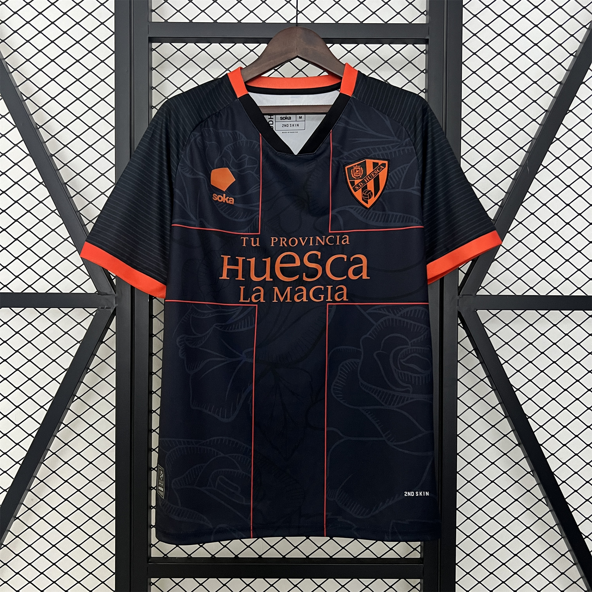SIUjerseys-Huesca 24-25 Third Jersey - Fans Version