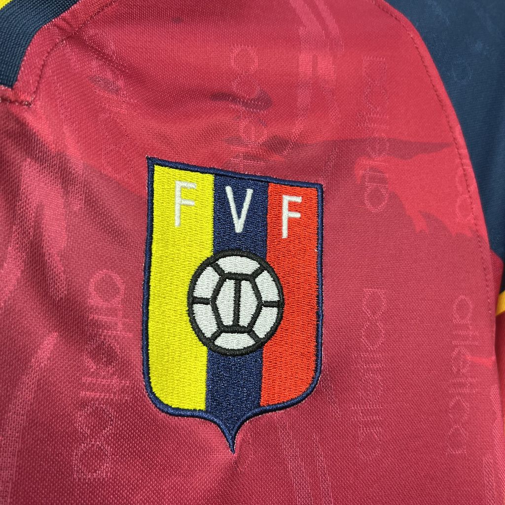 SIUjerseys-Retro Venezuela 2000 Home Stadium Jersey
