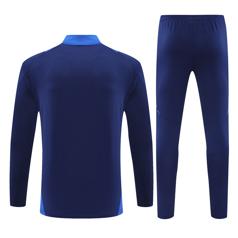 SIUjerseys-Al Nassr Riyadh Victory 24-25 Long Sleeve Training Set - Royal Blue