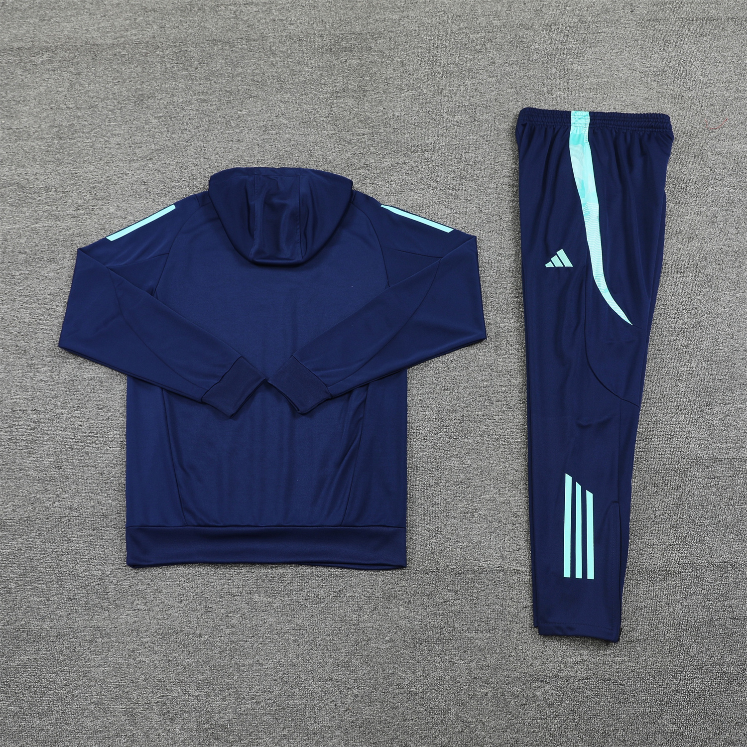 SIUjerseys-Arsenal 24-25 Training Hoodie Set - Royal Blue Hoodie and Pants