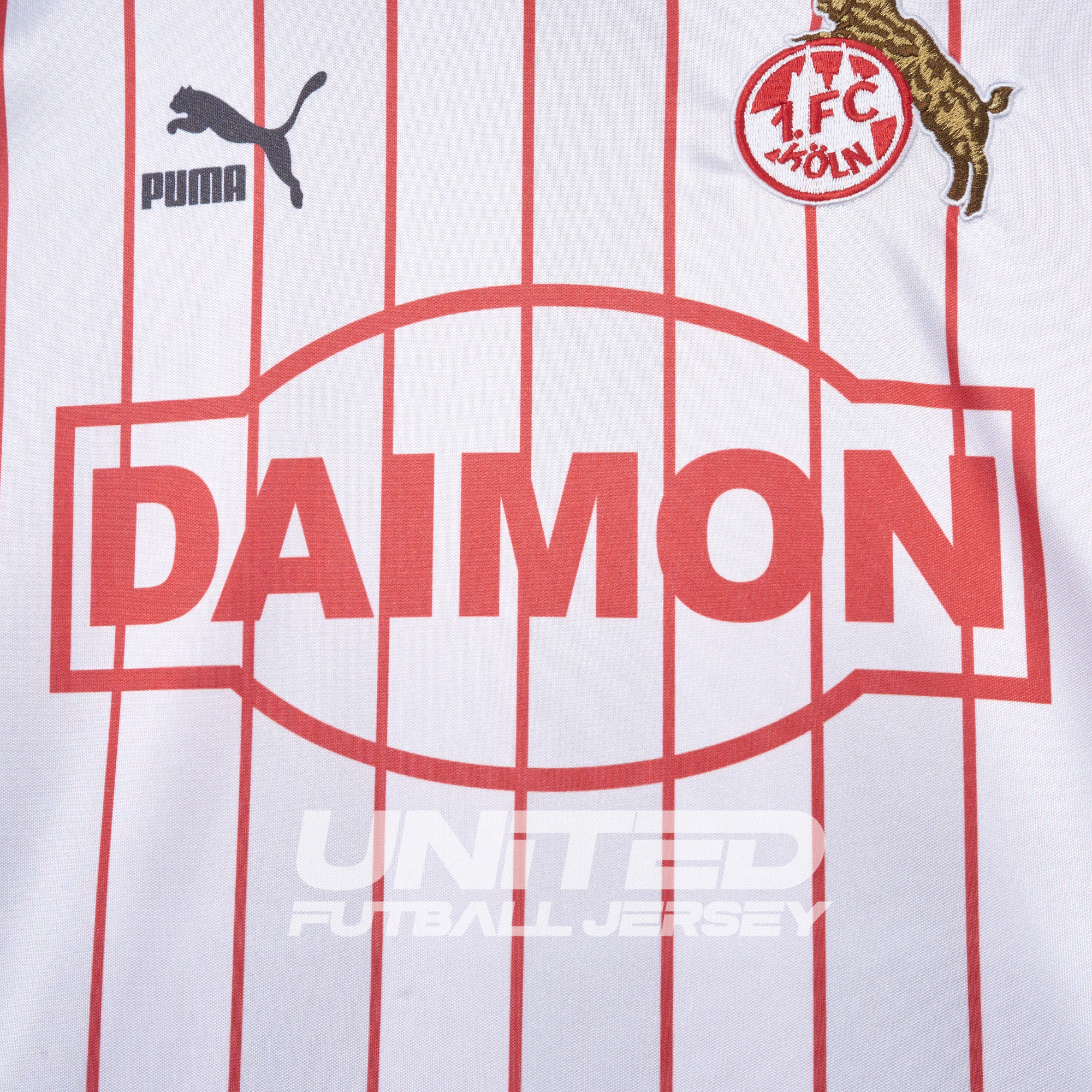 unitedfutballjersey-Retro 1. FC Köln 1985-86 Home Jersey
