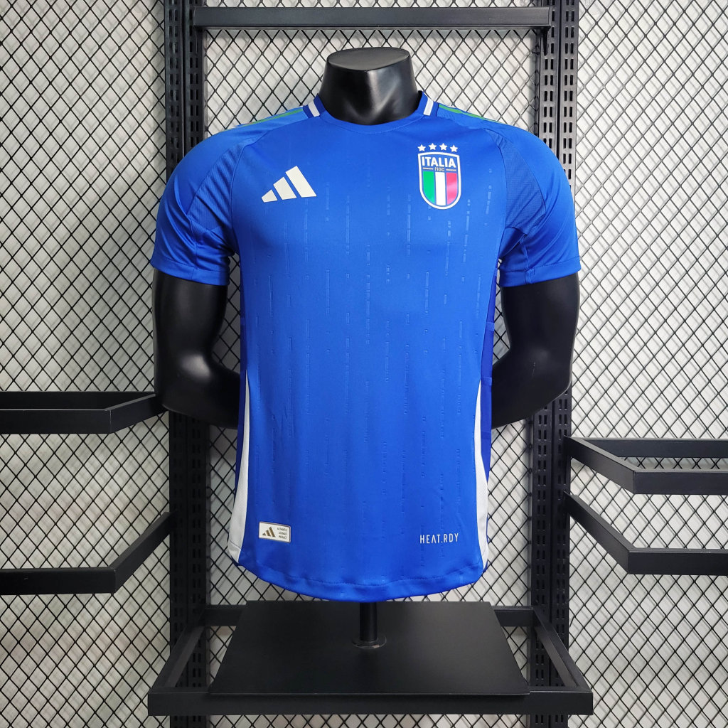 JerseysGala.com | Italy 2024 Home Stadium Jersey - Player Version -Customize Name, Number and Patch | Worldwide Shipping