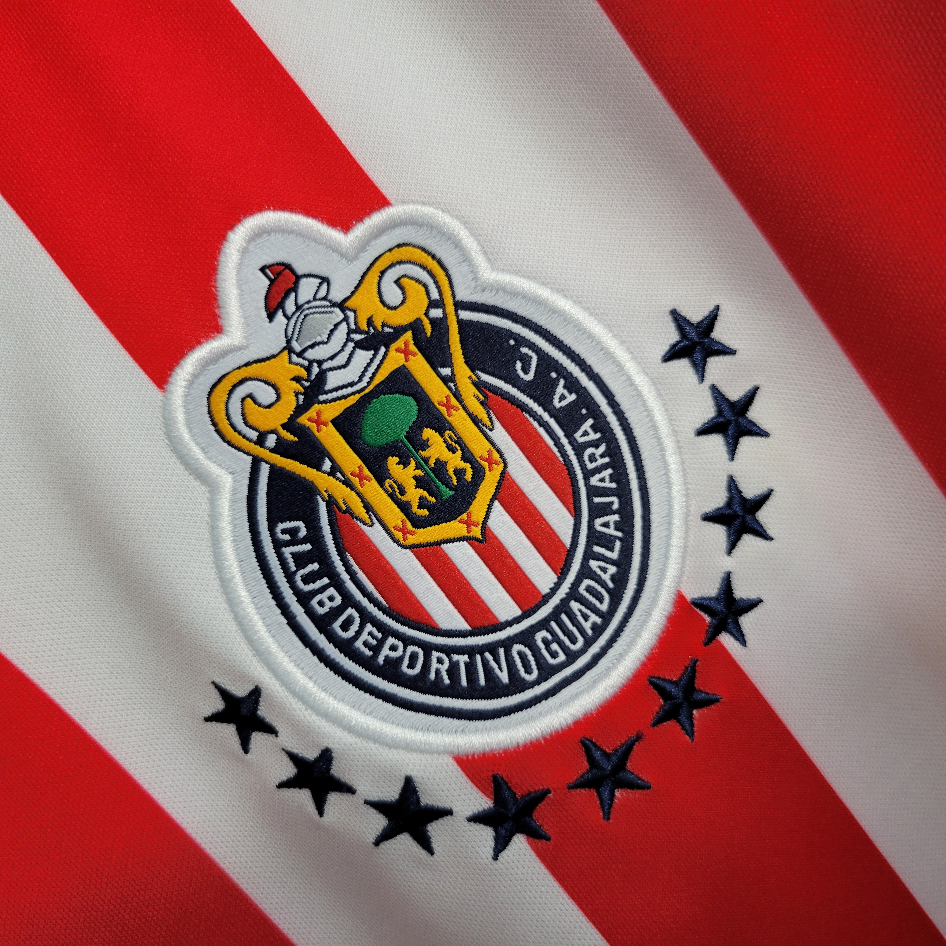 SIUjerseys-Retro Chivas de Guadalajara 01-02 Home Stadium Jersey