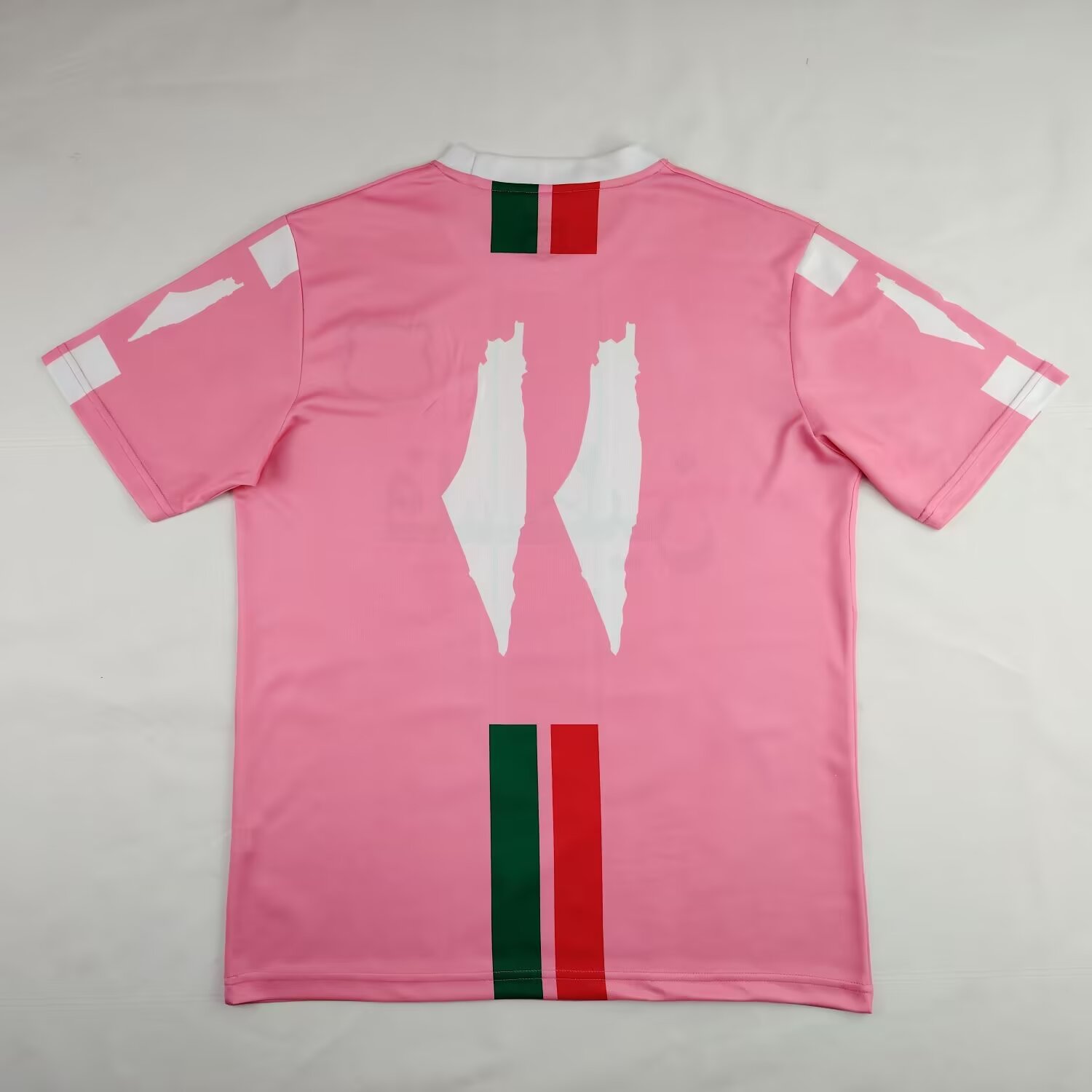 SIUjerseys-FC Palestina 24-25 Pink Centre Striped Jersey - Fans Version