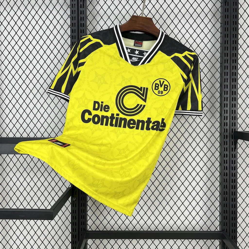 unitedfutballjersey-Retro Dortmund 1994-95 Home Jersey