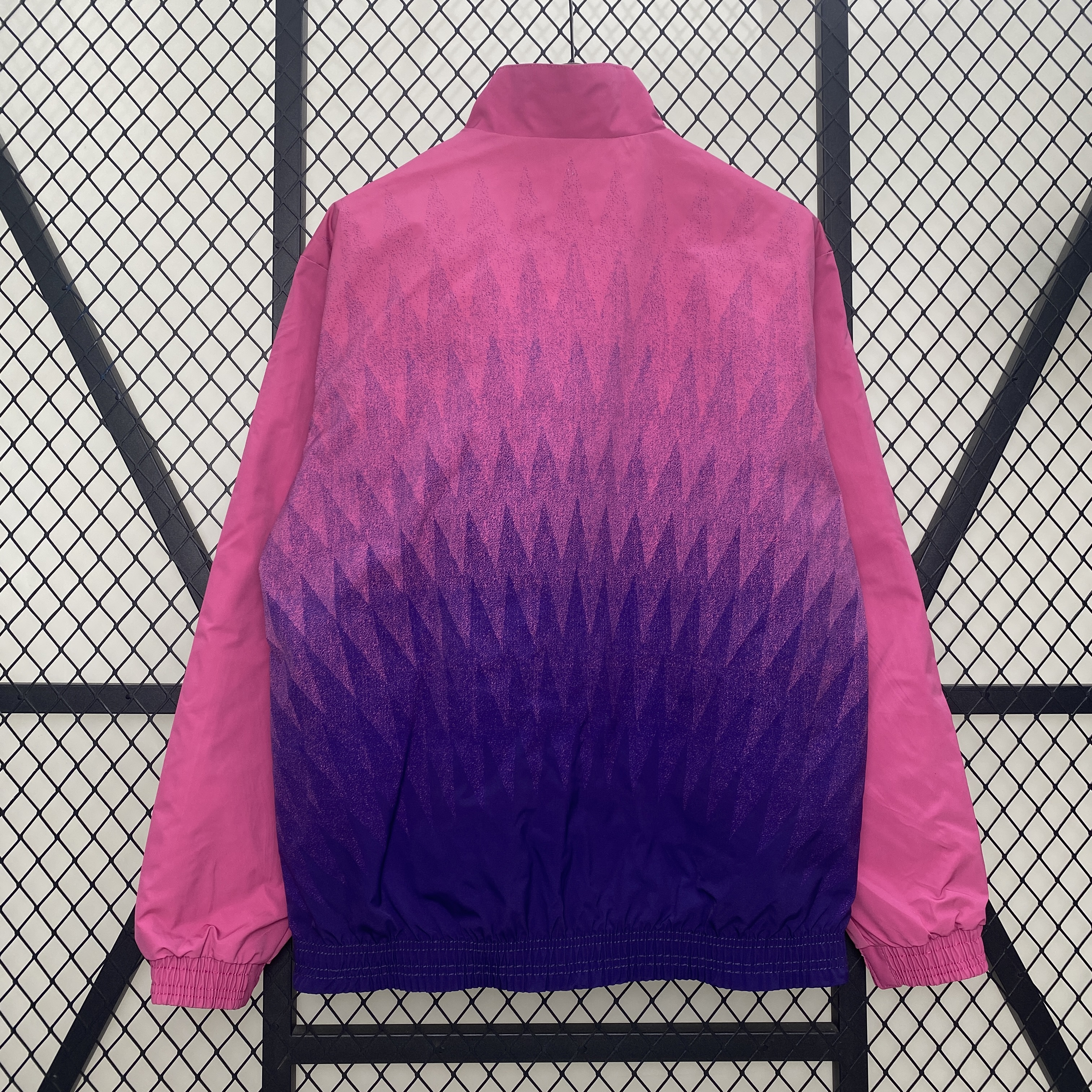 SIUjerseys-Germany 24-25 Double Sided Reversible Windbreaker - Pink & Vintage Green