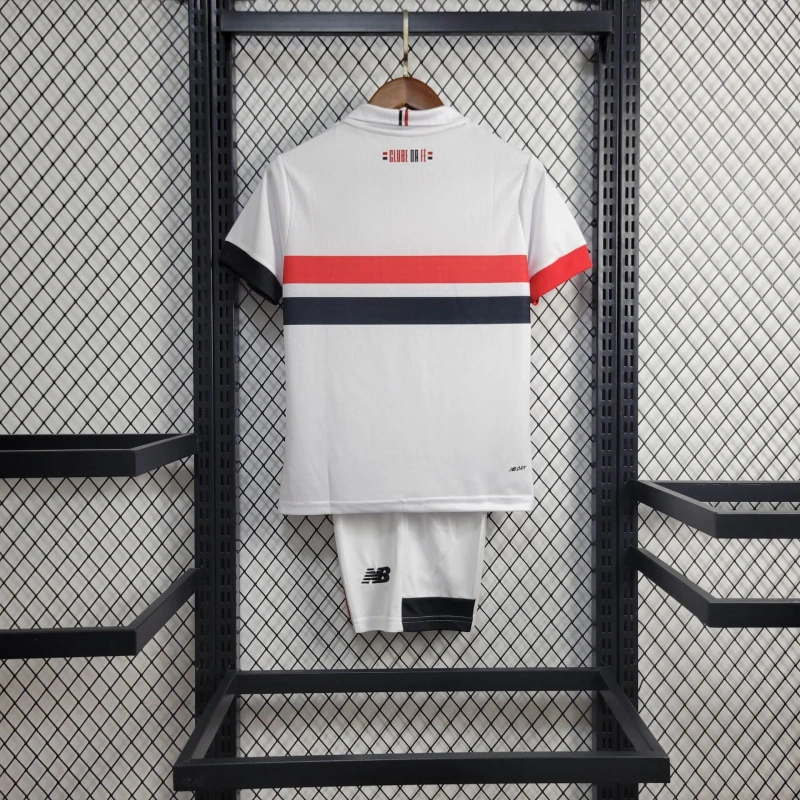 SIUjerseys-Sao Paulo 2024 Home Stadium Kids Kit