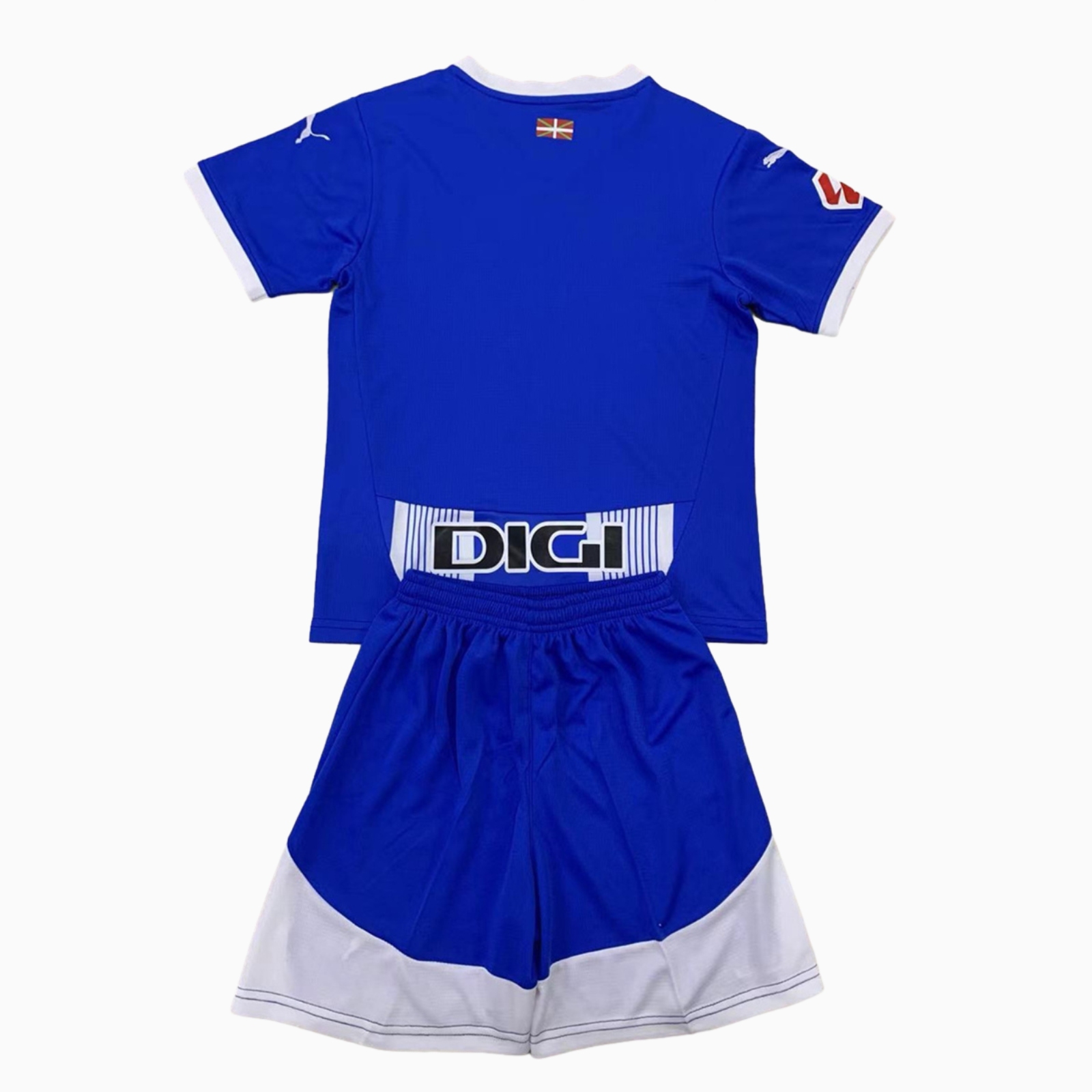 unitedfutballjersey-Deportivo Alavés 24-25 Home Men's Adult Jersey Set - Fans Version