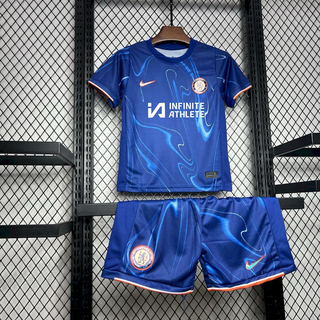 unitedfutballjersey-C.H.E.L.S.E.A 24-25 Home Kids Kit