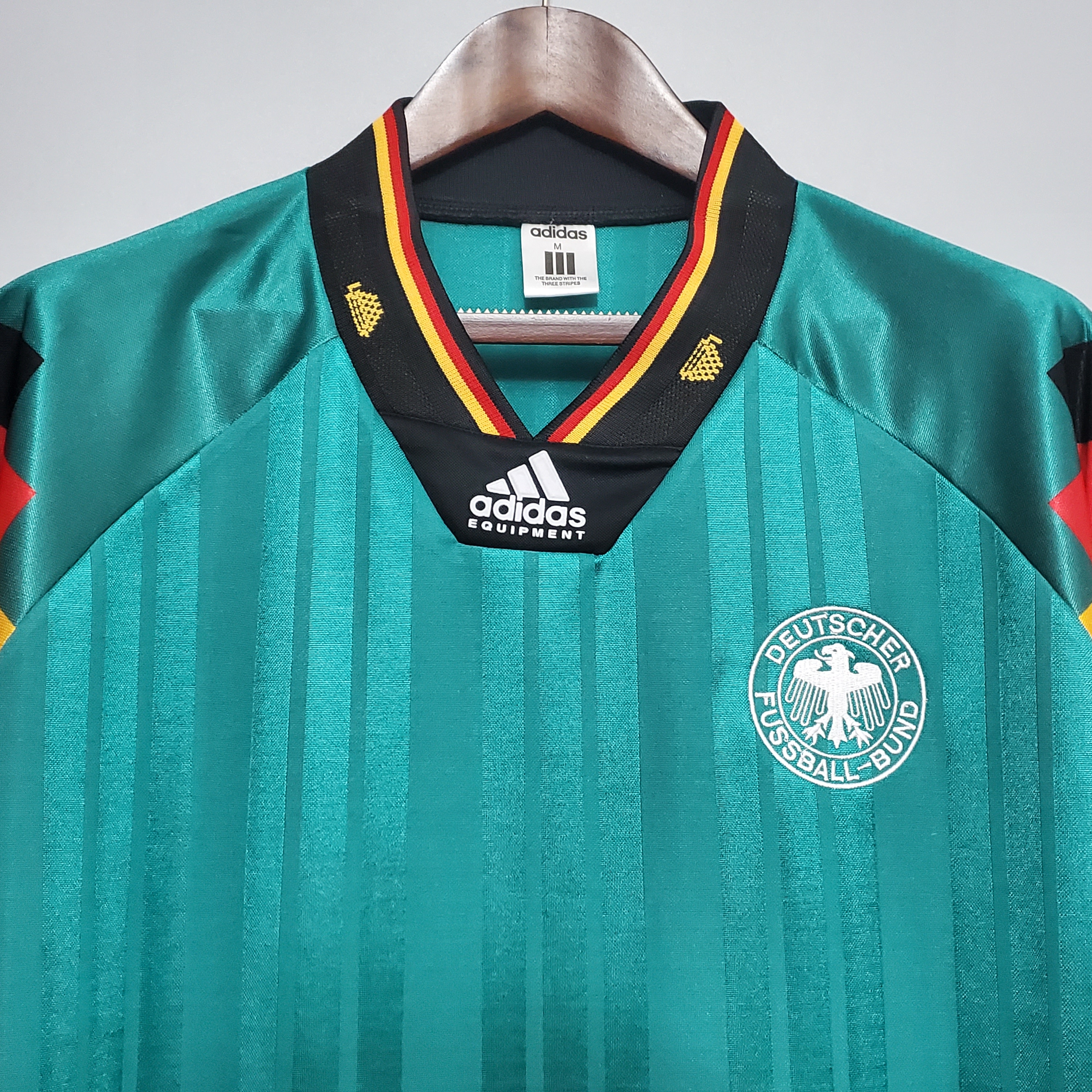 SIUjerseys-Retro Germany 1992 Away Stadium Jersey