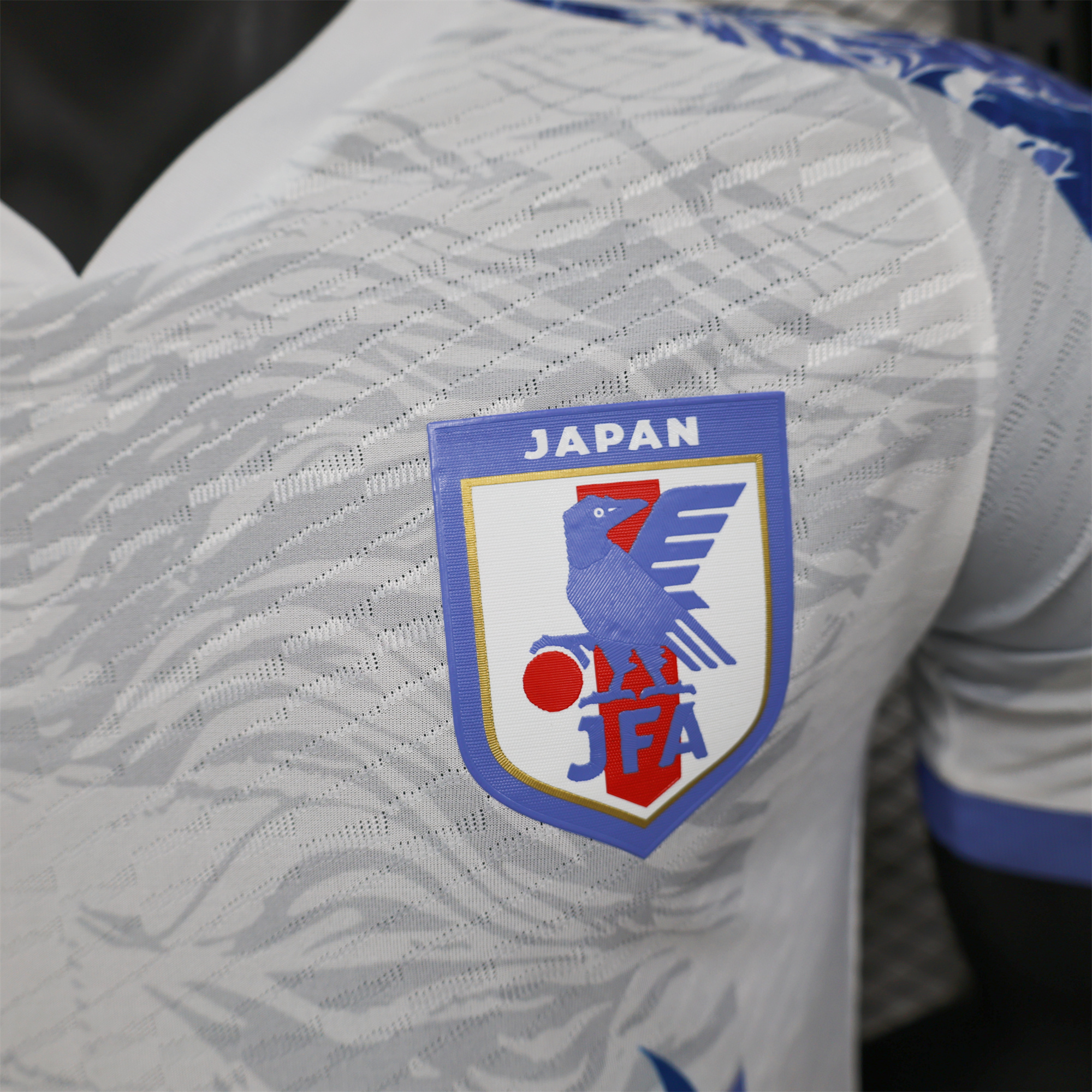 SIUjerseys-Japan 2024 Blue Dragon Special Edition White Jersey - Player Version