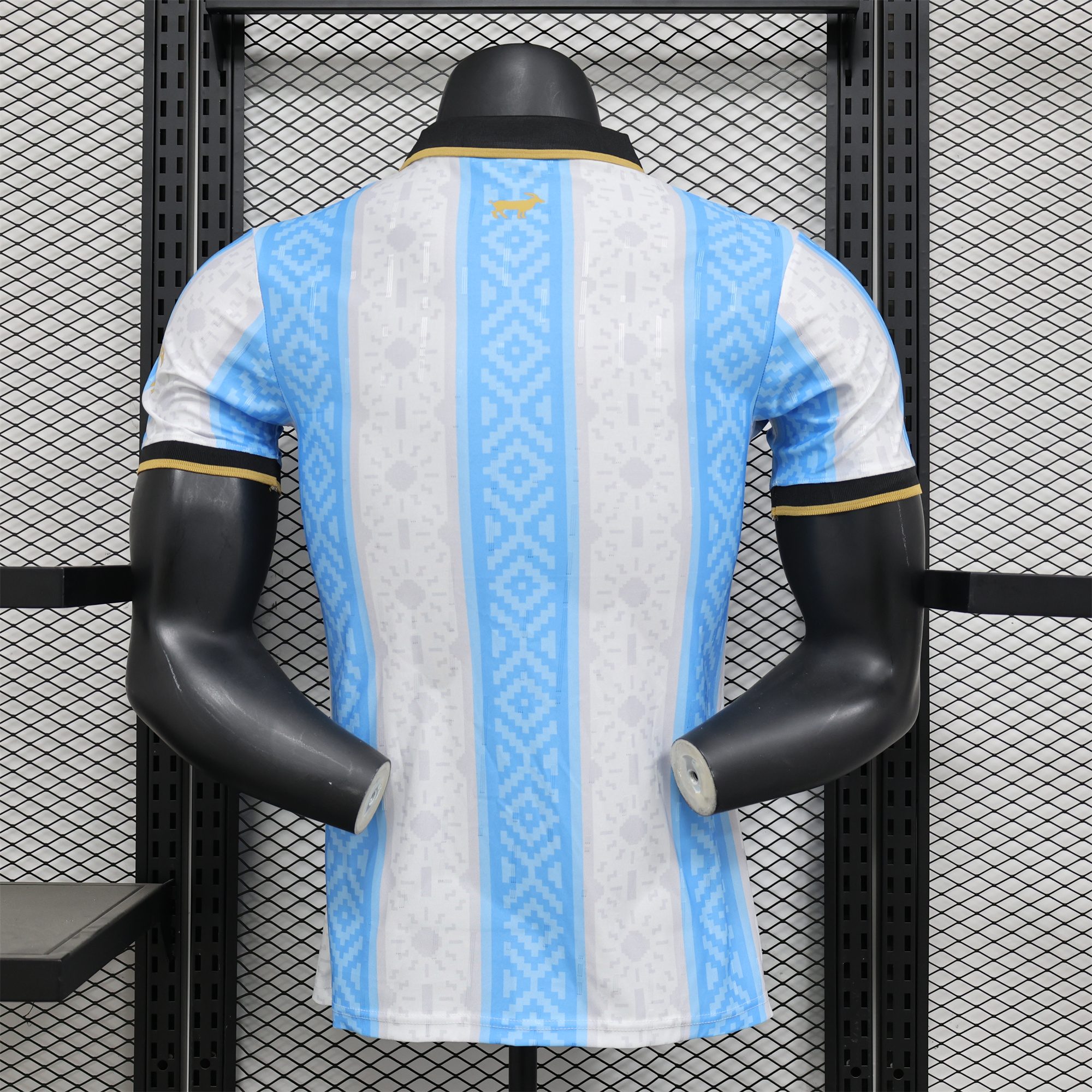 Higojerseys-Argentina 2024-25 COMMA Messi Jersey - Player Version