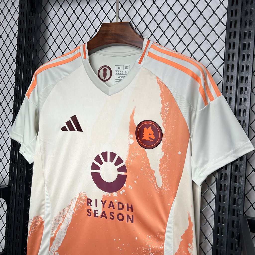 SIUjerseys-AS Roma 24-25 Away Jersey - Fans Version
