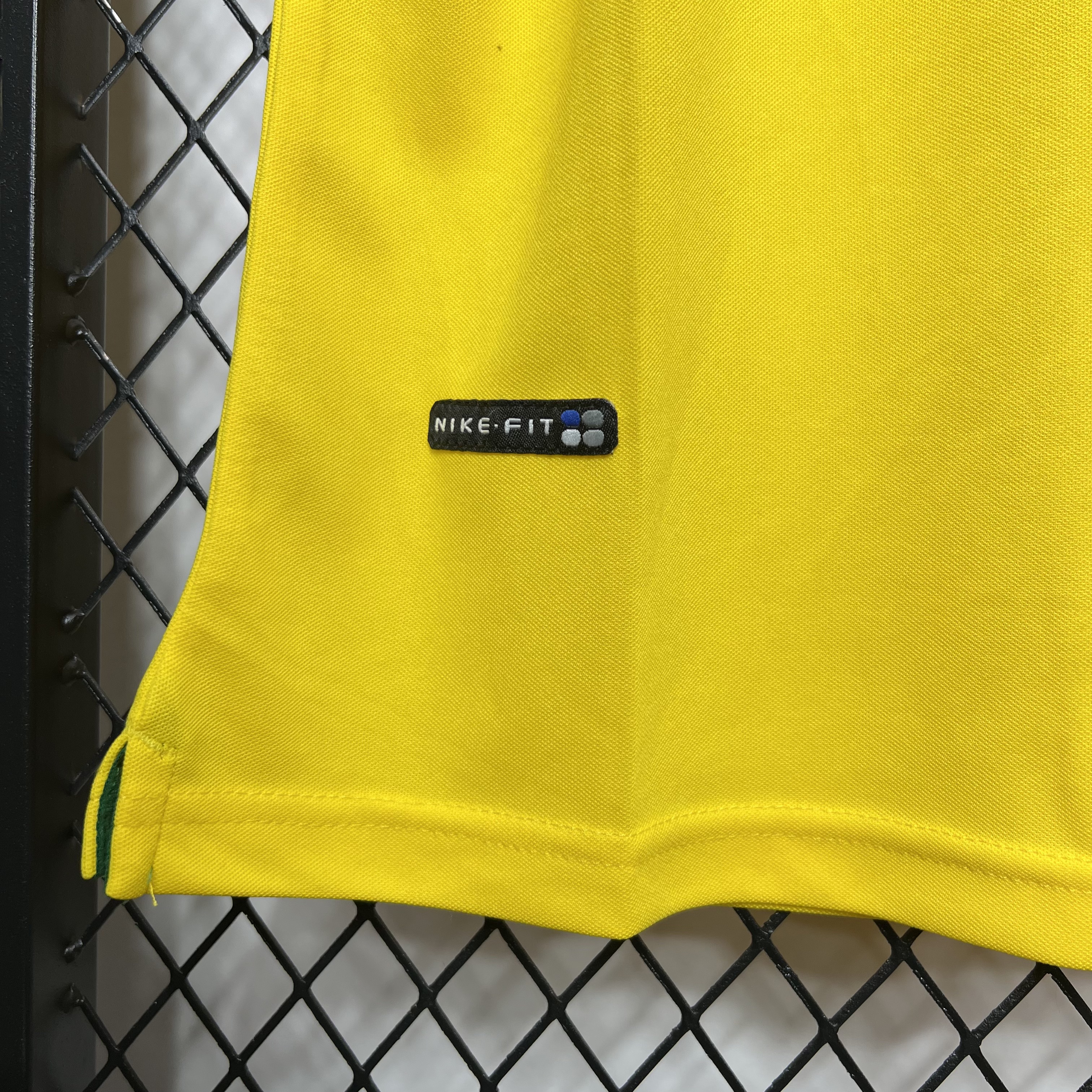 SIUjerseys-Retro Brazil 1998 Home Stadium Jersey