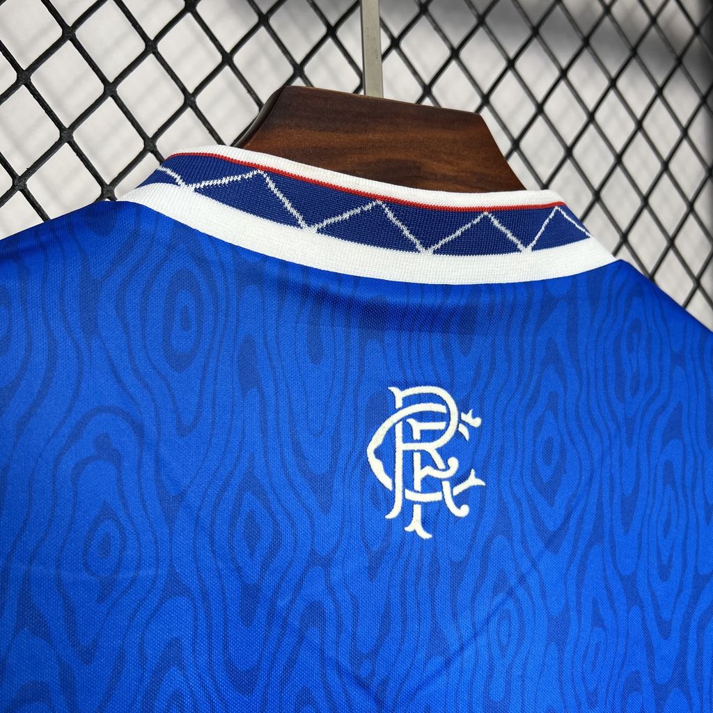 SIUjerseys-Retro Glasgow Rangers 1990-92 Home Stadium Jersey