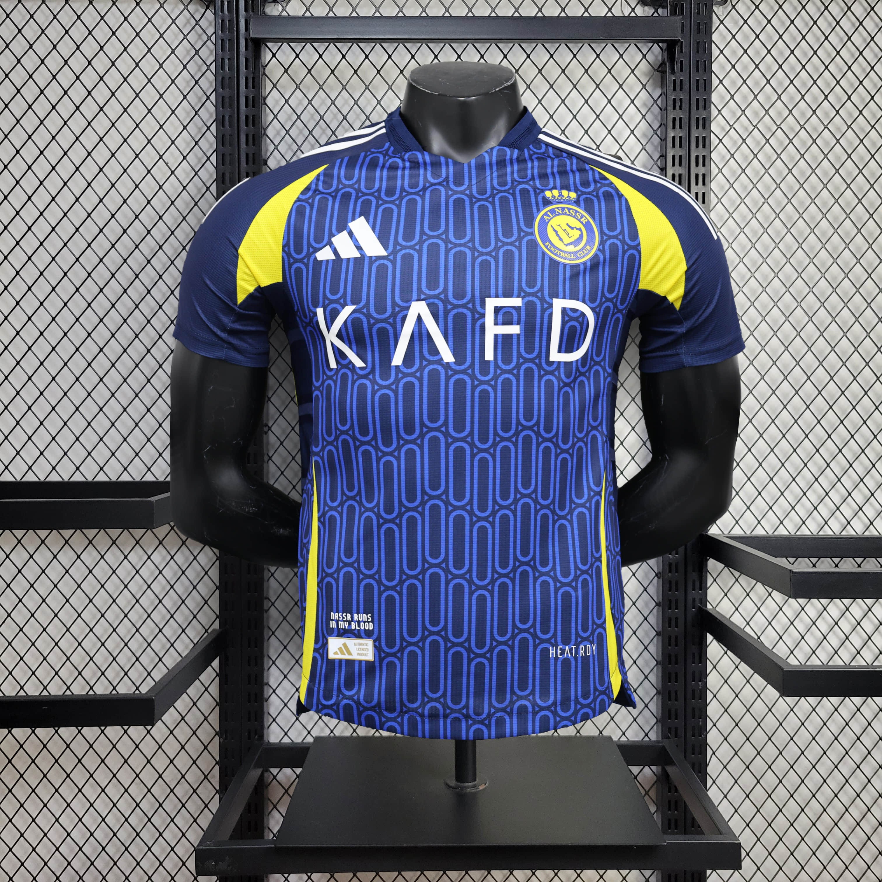 unitedfutballjersey-Al Nassr Riyadh Victory 24-25 Away Jersey - Player Version