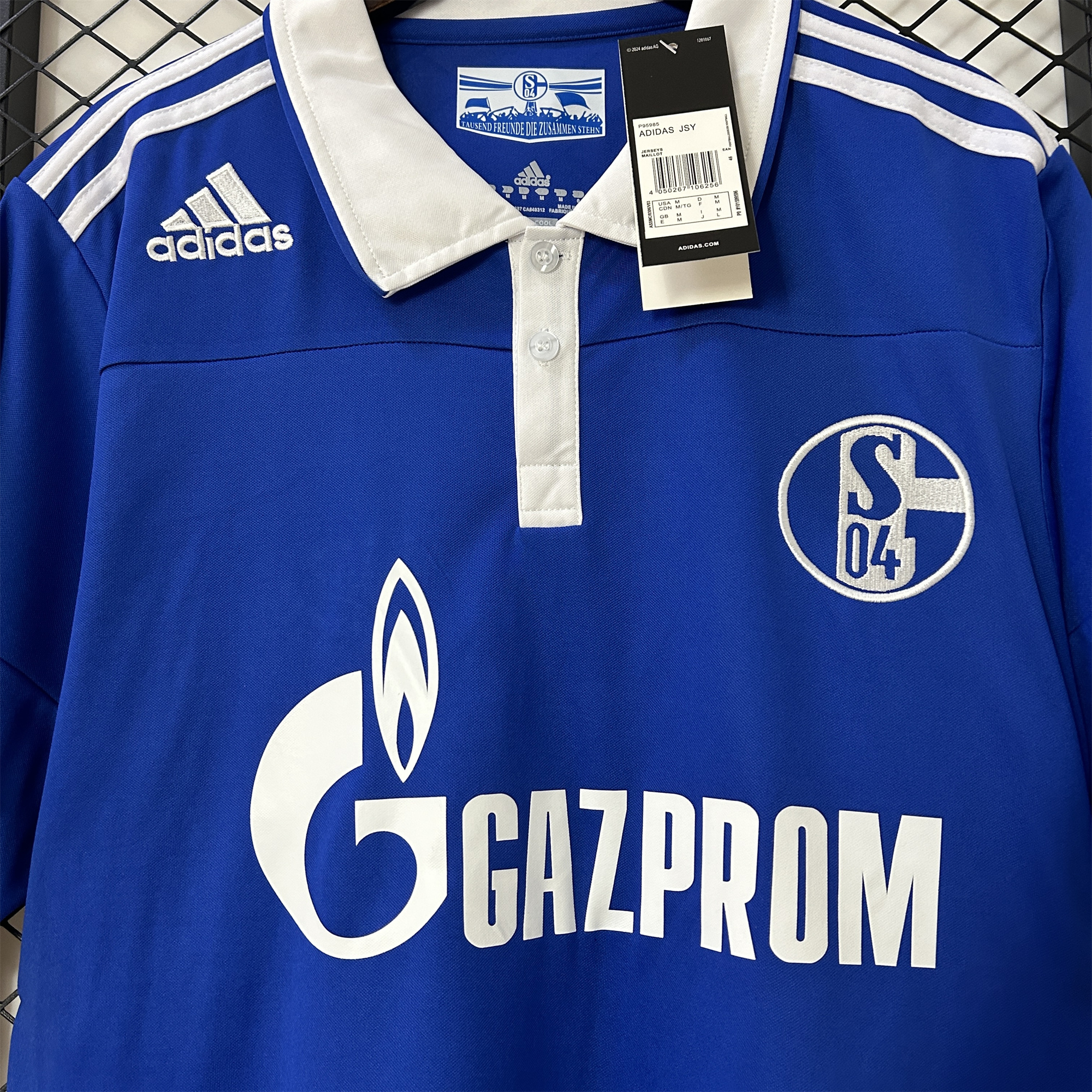 unitedfutballjersey-Retro Schalke 04 2010-12 Home Stadium Jersey