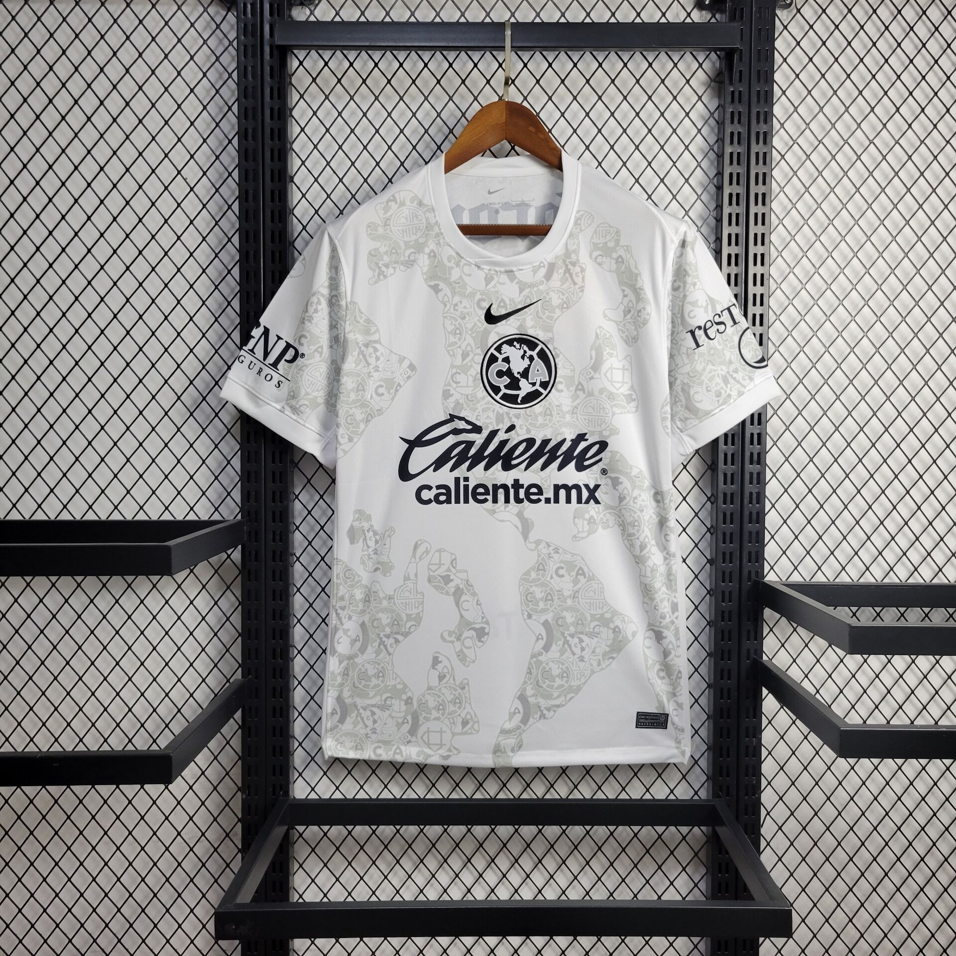 SIUjerseys-Club América 24-25 White Goalkeeper Jersey - Fans Version