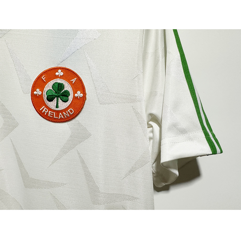 SIUjerseys-Retro Ireland 1990 Away Unsponsored Jersey