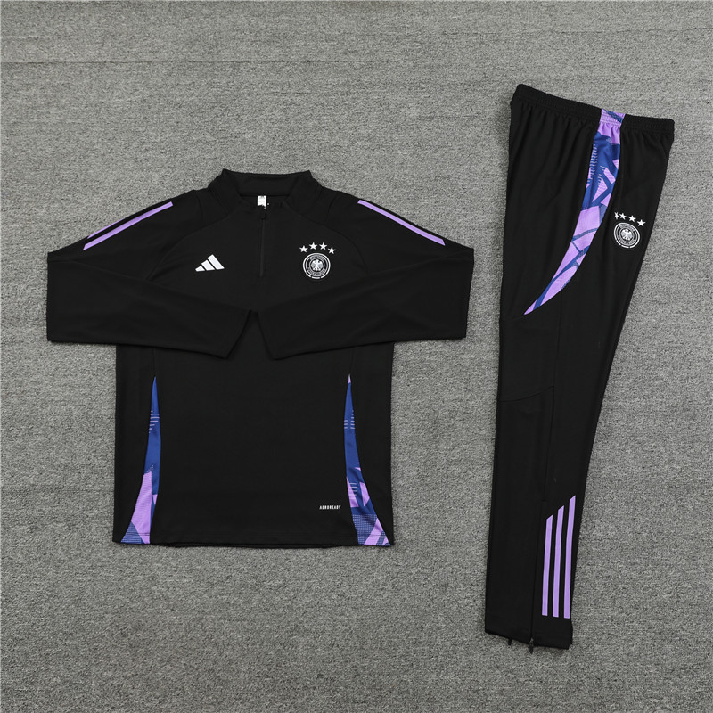 SIUjerseys-Germany 2024 Long Sleeve Training Set - Black