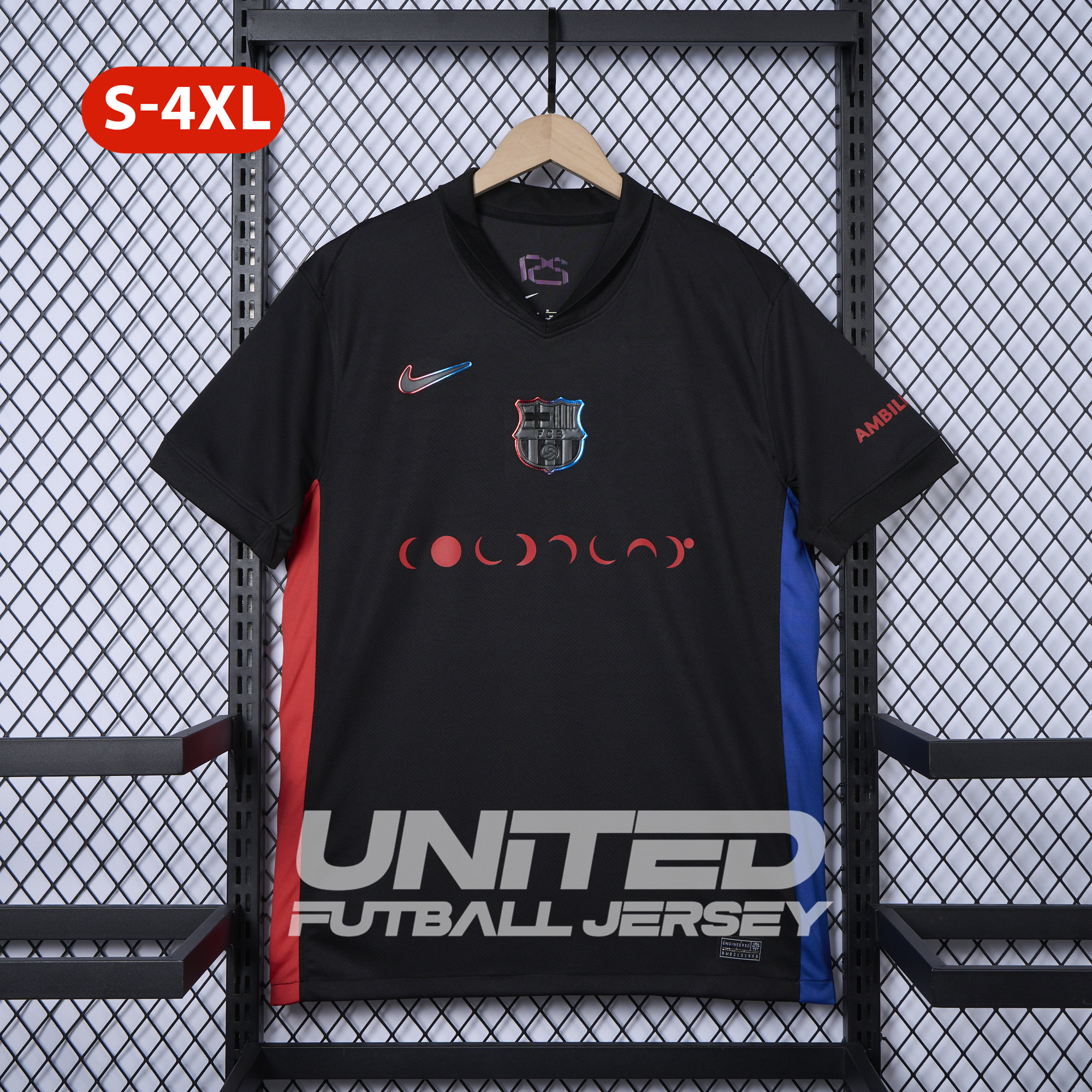 unitedfutballjersey-Barcelona X Coldplay 24-25 Away Co-Branded Jersey - Fans Version