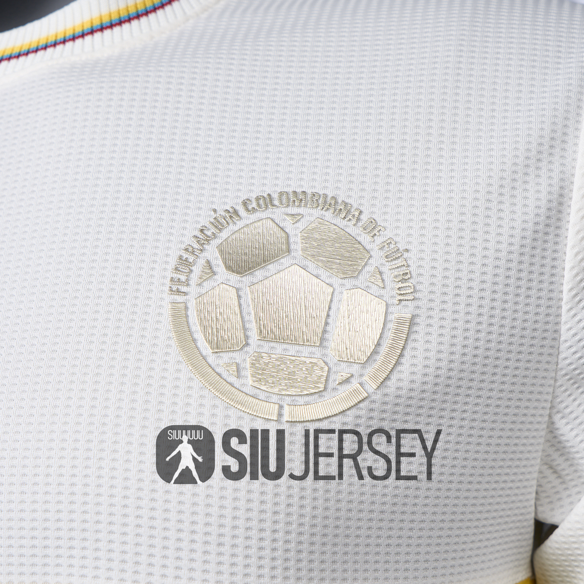 SIUjerseys-Colombia 2024 100th Anniversary Long Sleeve Jersey - Player Version