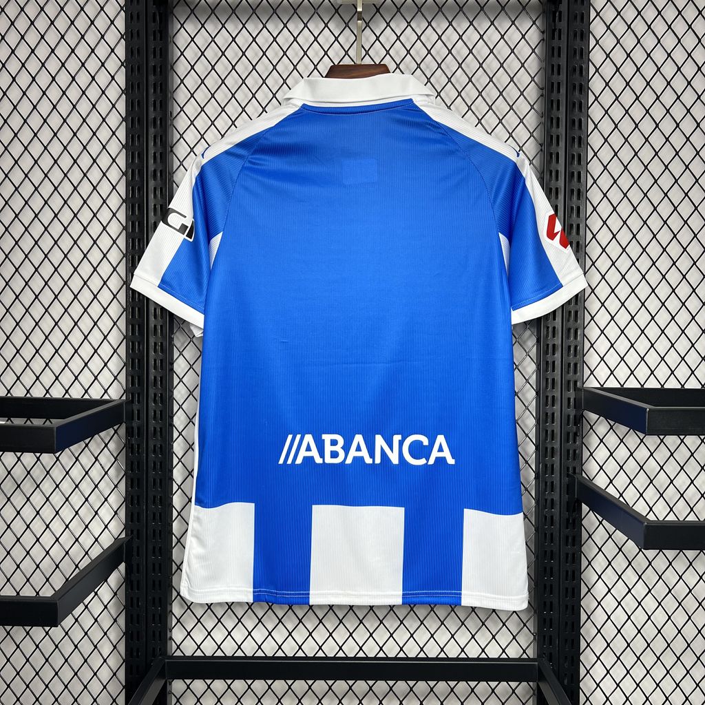 SIUjerseys-Deportivo de La Coruña 24-25 Home Stadium Jersey - Fans Version