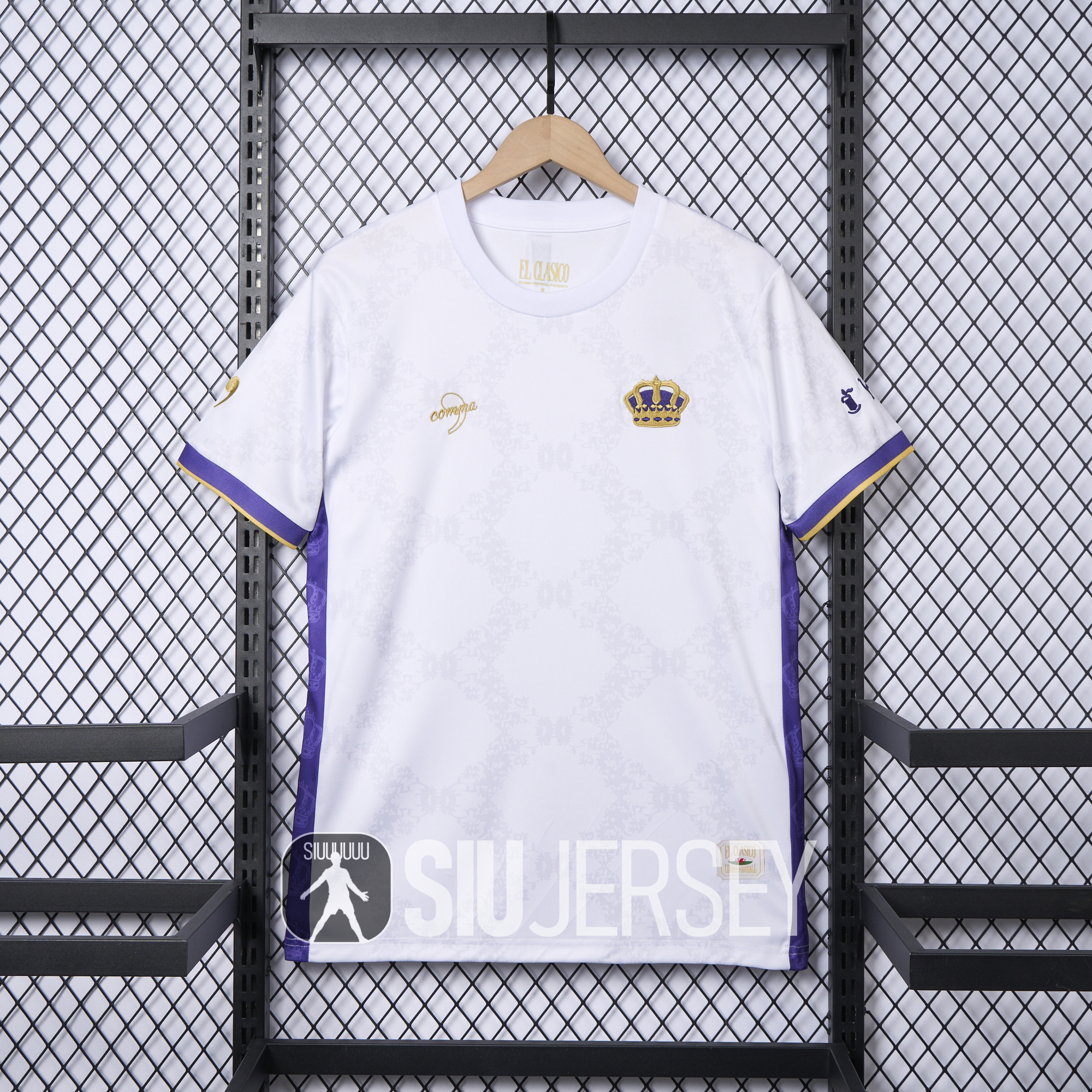 SIUjerseys-Real Madrid 2024-25 COMMA Gareth Bale Jersey - Fans Version