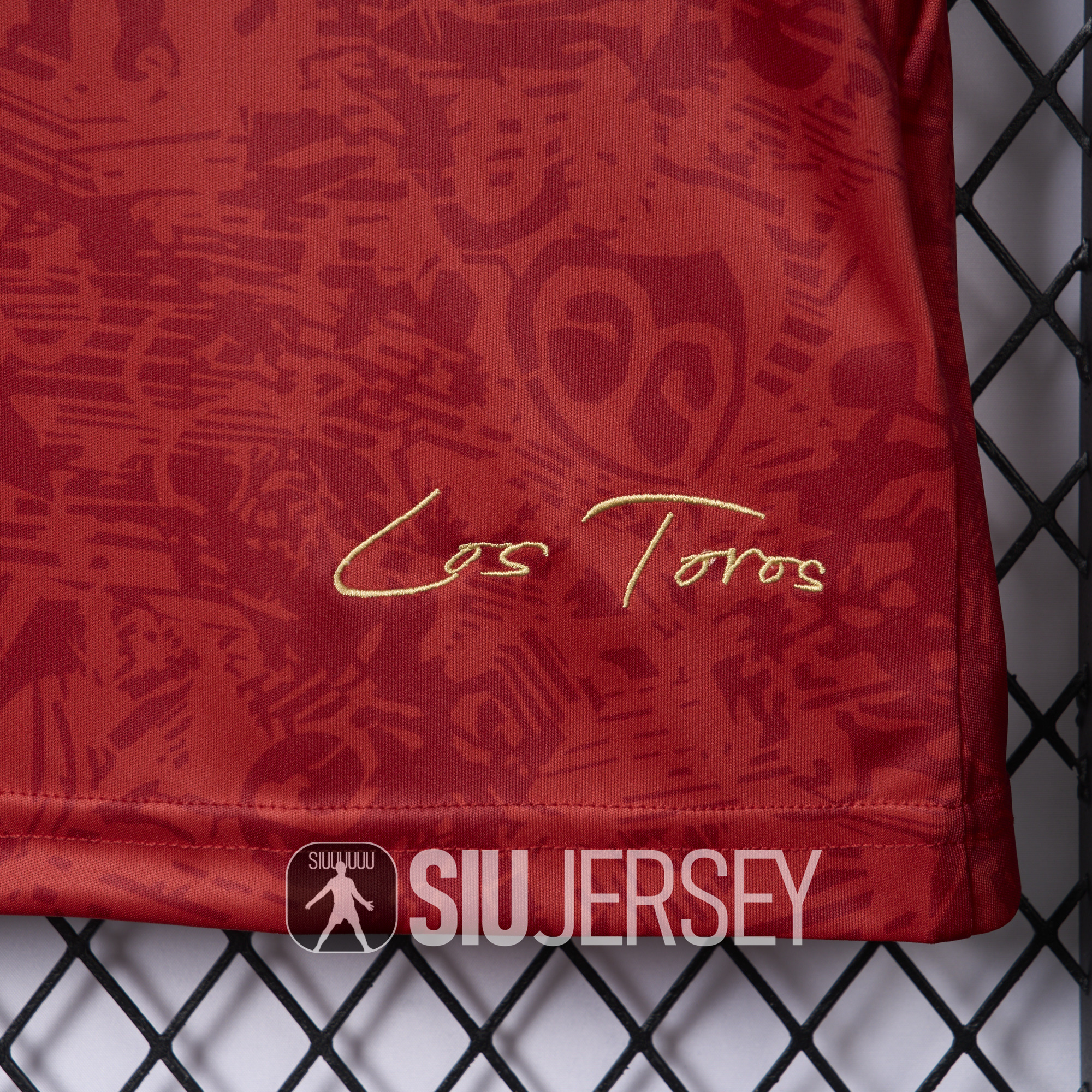 SIUjerseys-Spain 2024-25 COMMA Red Special Edition Jersey - Fans Version