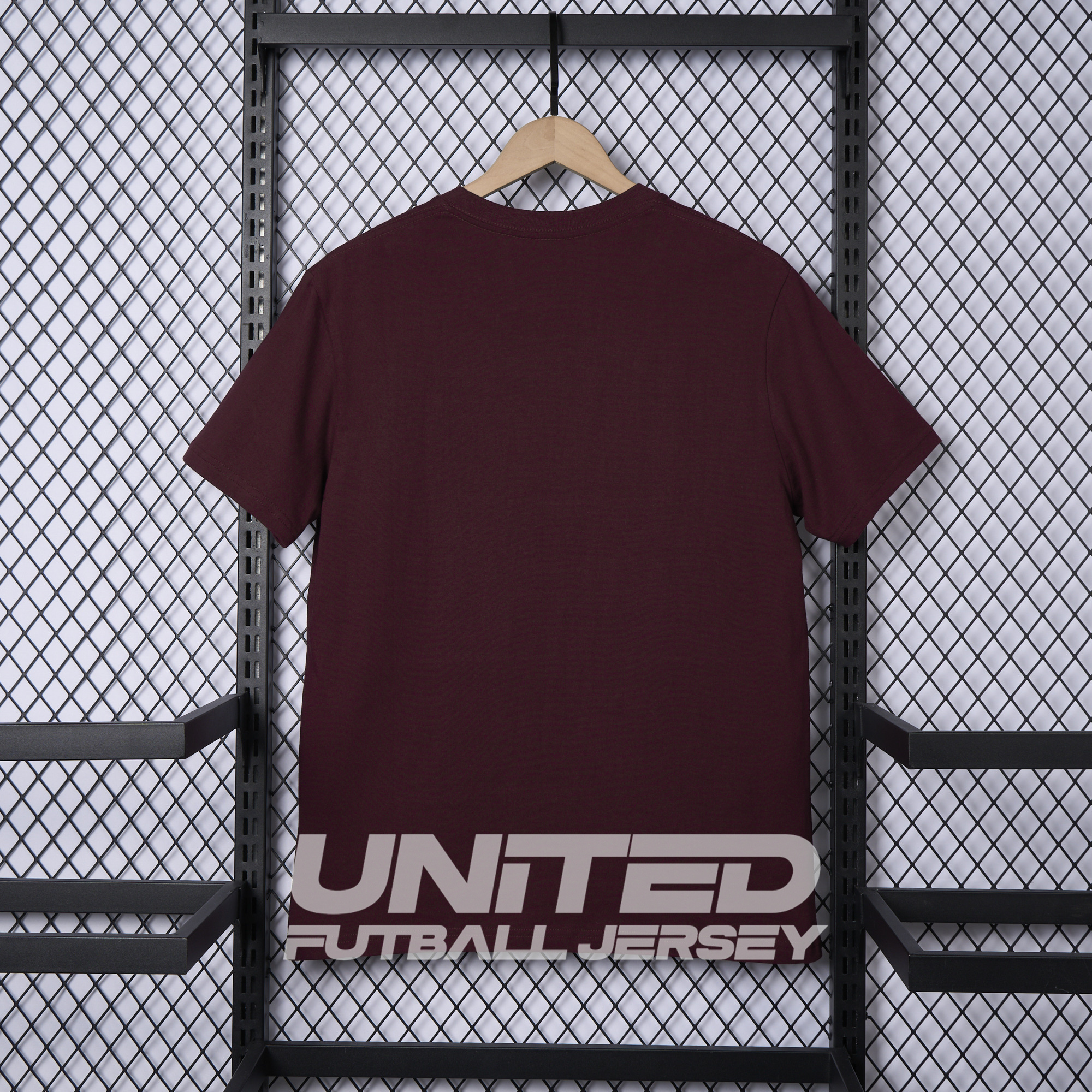 unitedfutballjersey-Barcelona 24-25 Red Big LOGO T-Shirt