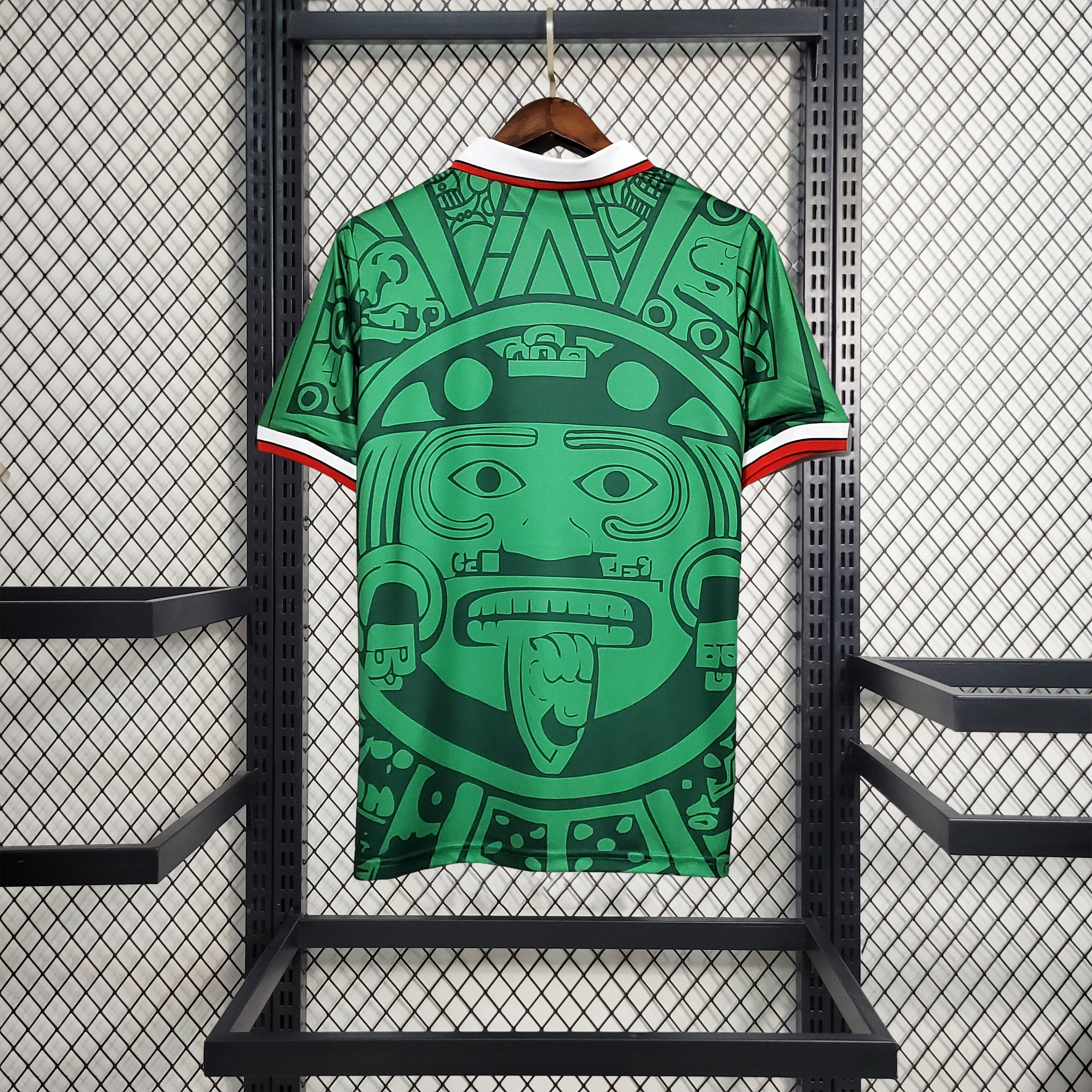 SIUjerseys-Retro Mexico 1998 Home Jersey