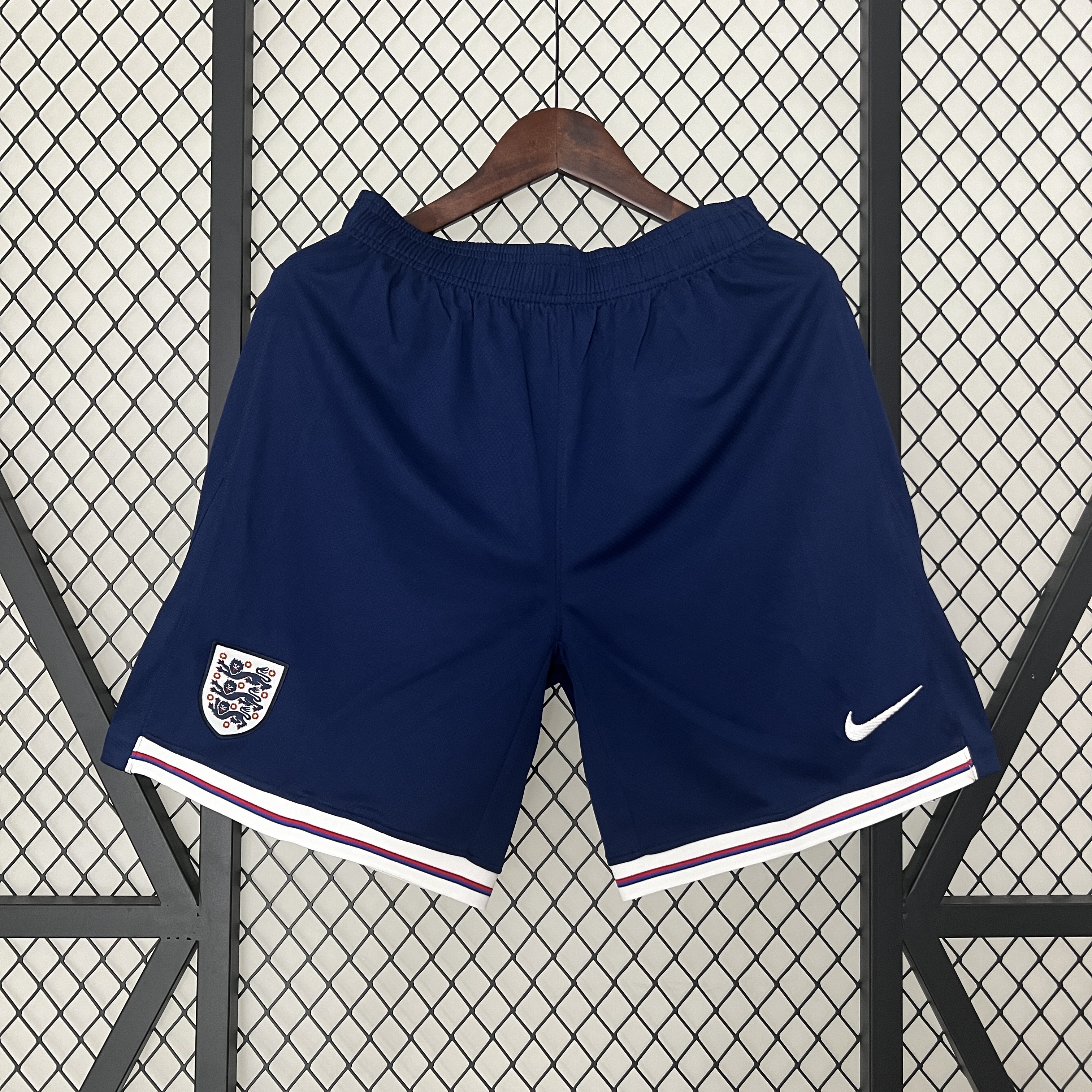 SIUjerseys-England 2024 Home Shorts - Fans Version