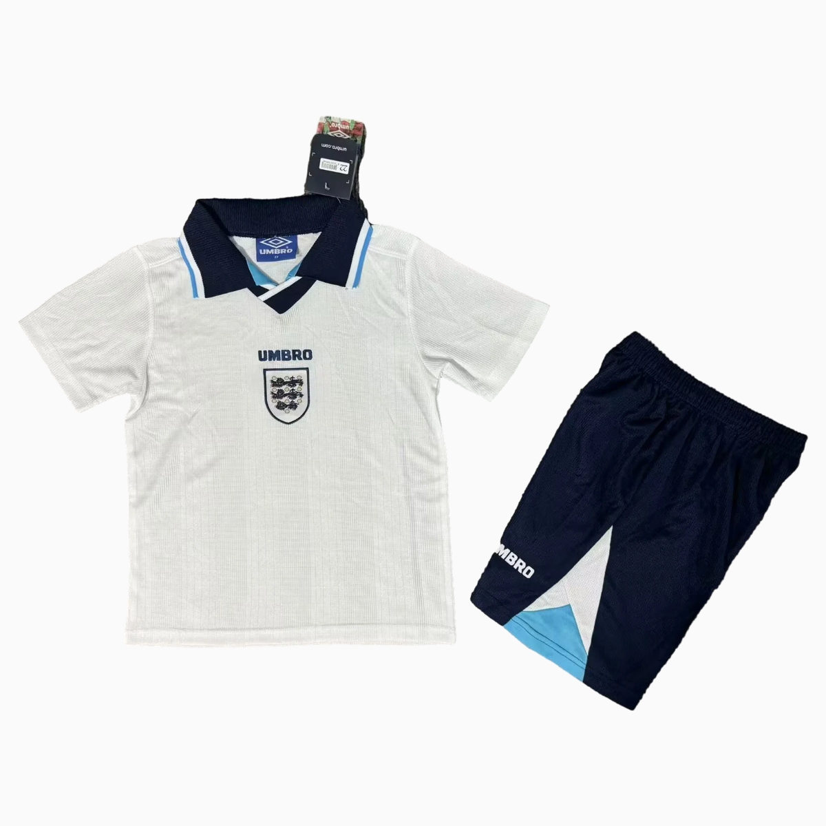 unitedfutballjersey-Retro England 1996 Home Kids Kit