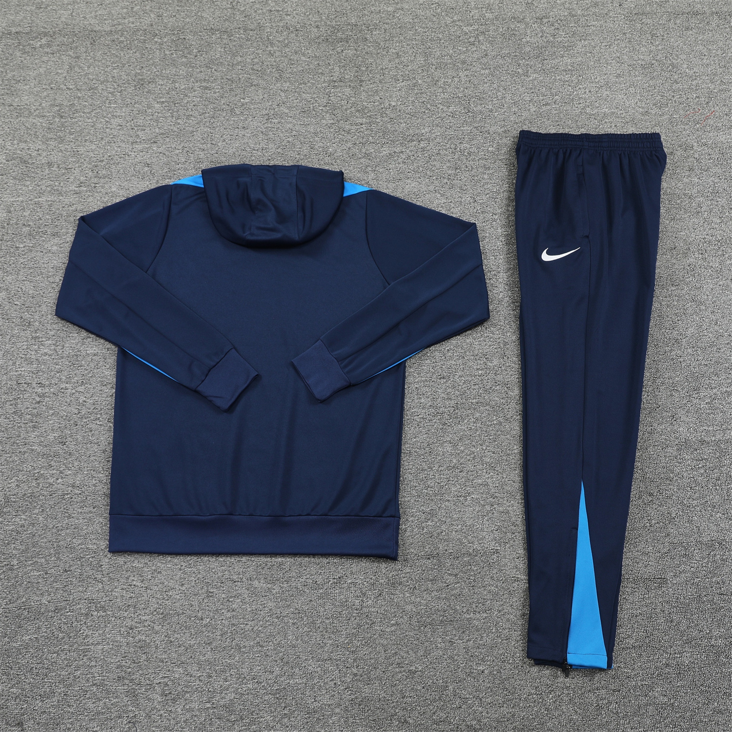 unitedfutballjersey-C.H.E.L.S.E.A 24-25 Training Hoodie Set - Deep Blue Hoodie and Pants