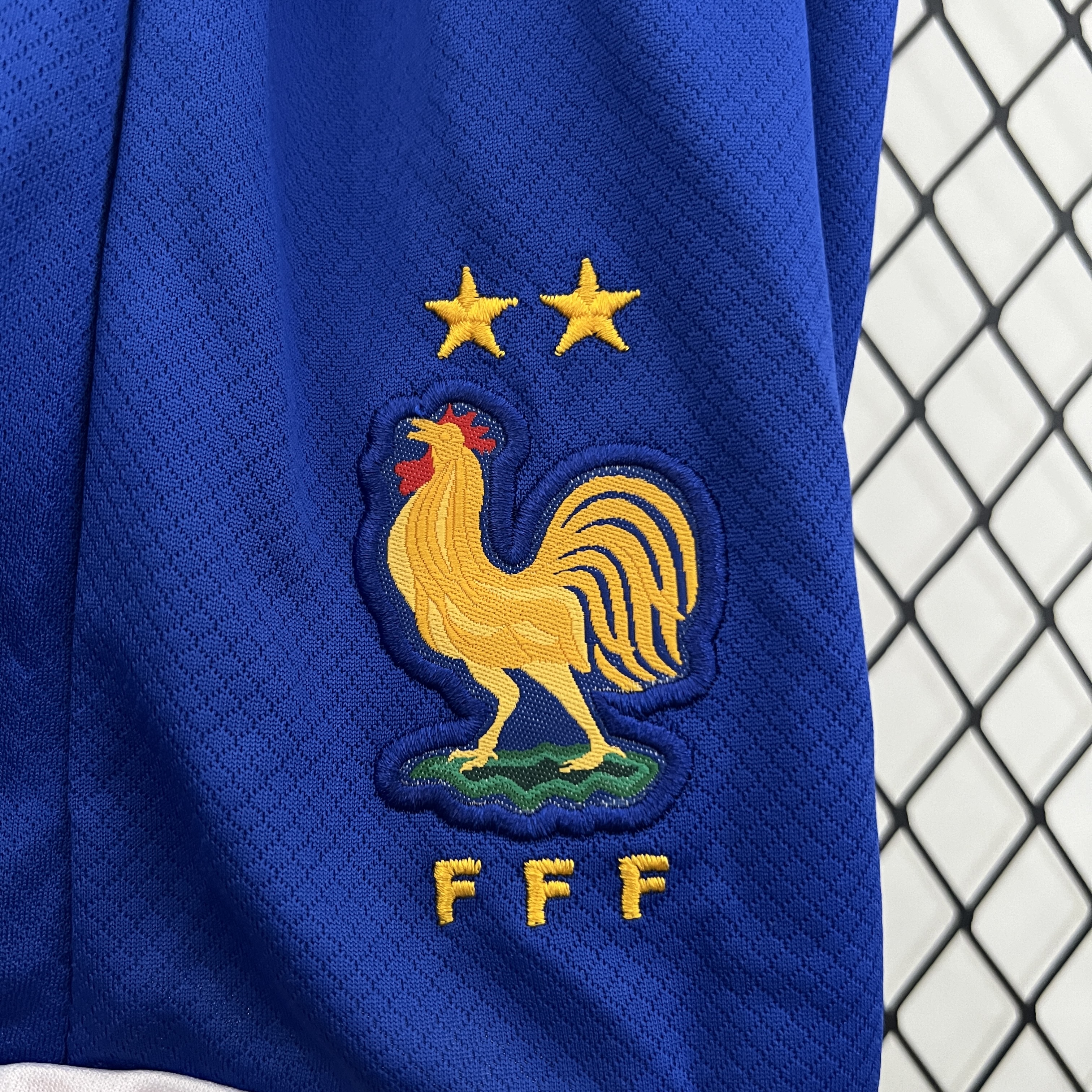 SIUjerseys-France 2024 Away Stadium Kids Kit