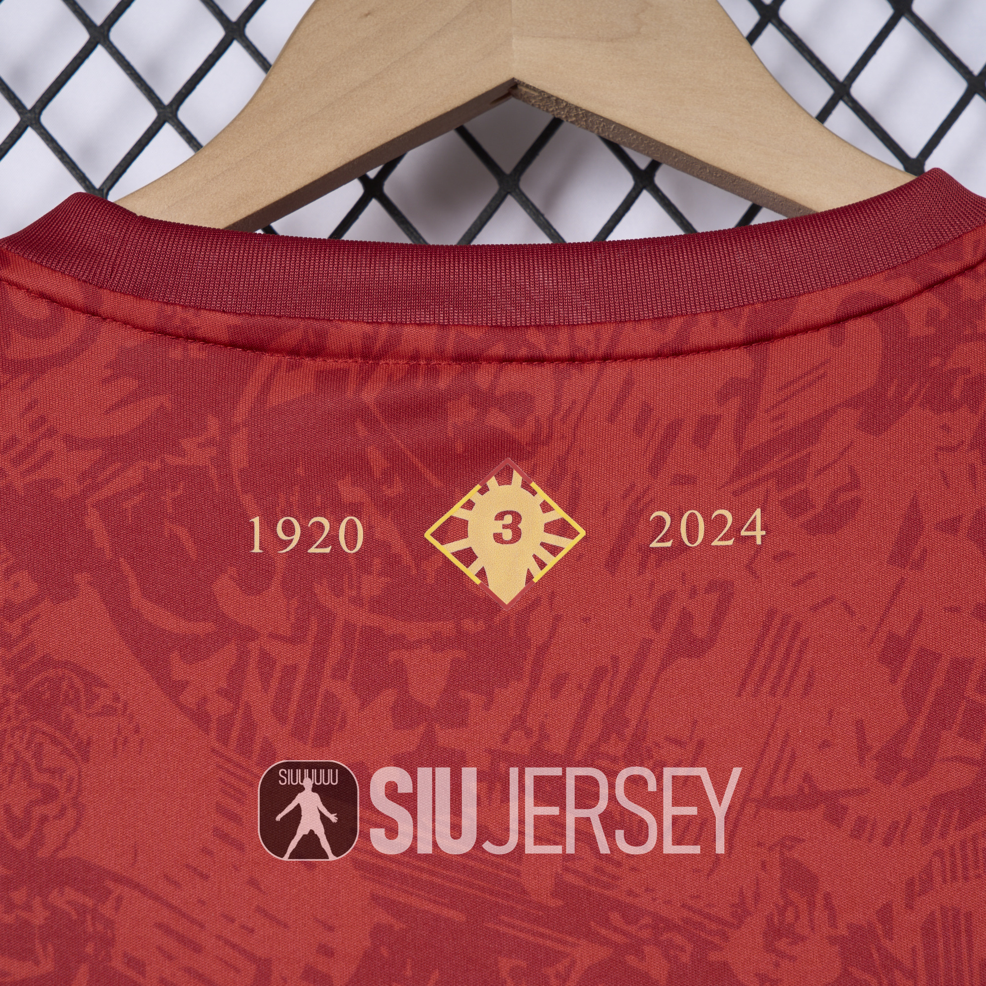 SIUjerseys-Spain 2024-25 COMMA Red Special Edition Jersey - Fans Version